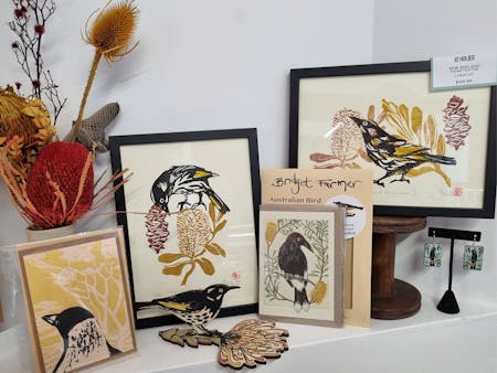 original prints on display at Unique State