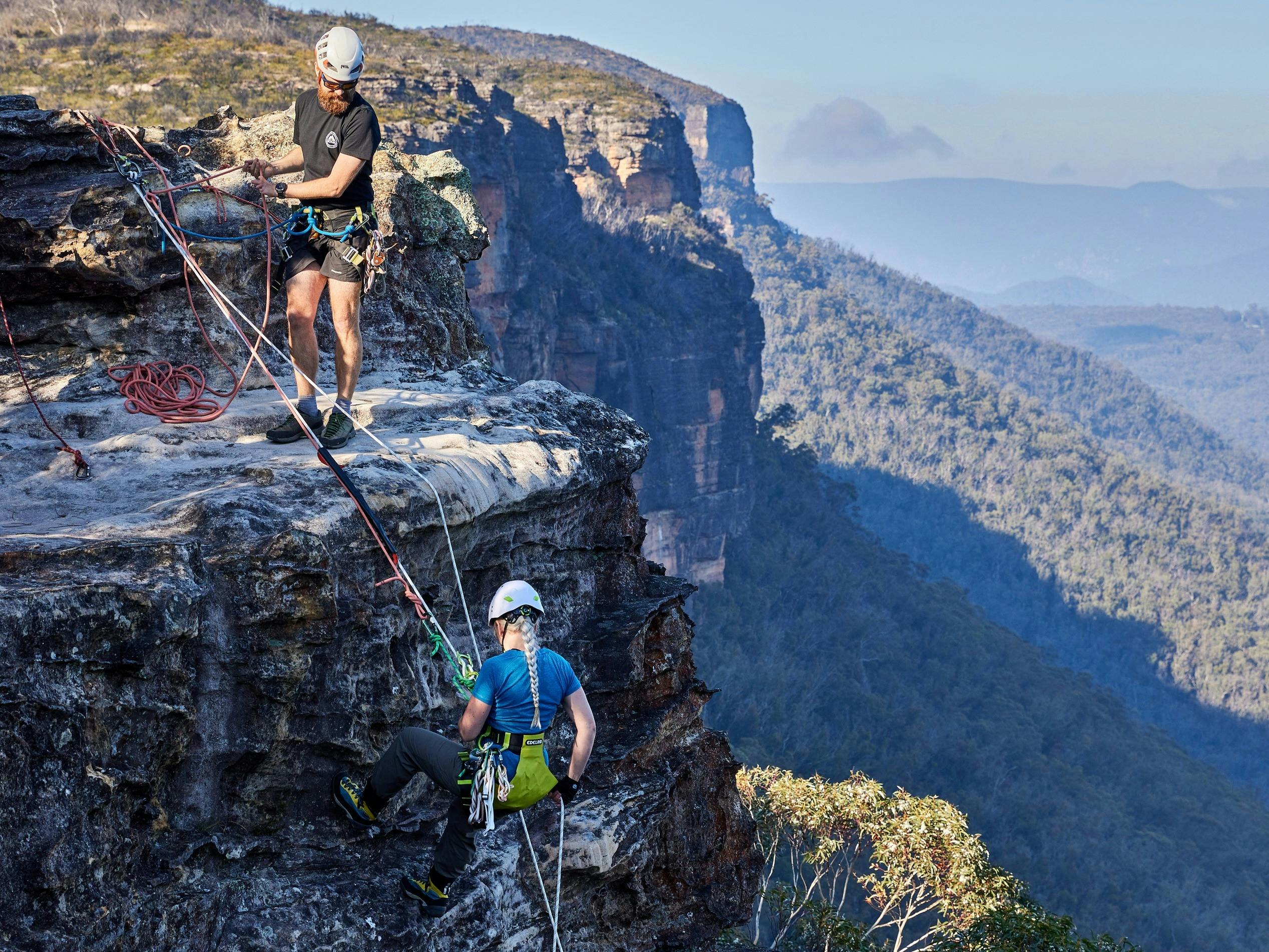 abseiling blue mountains australia