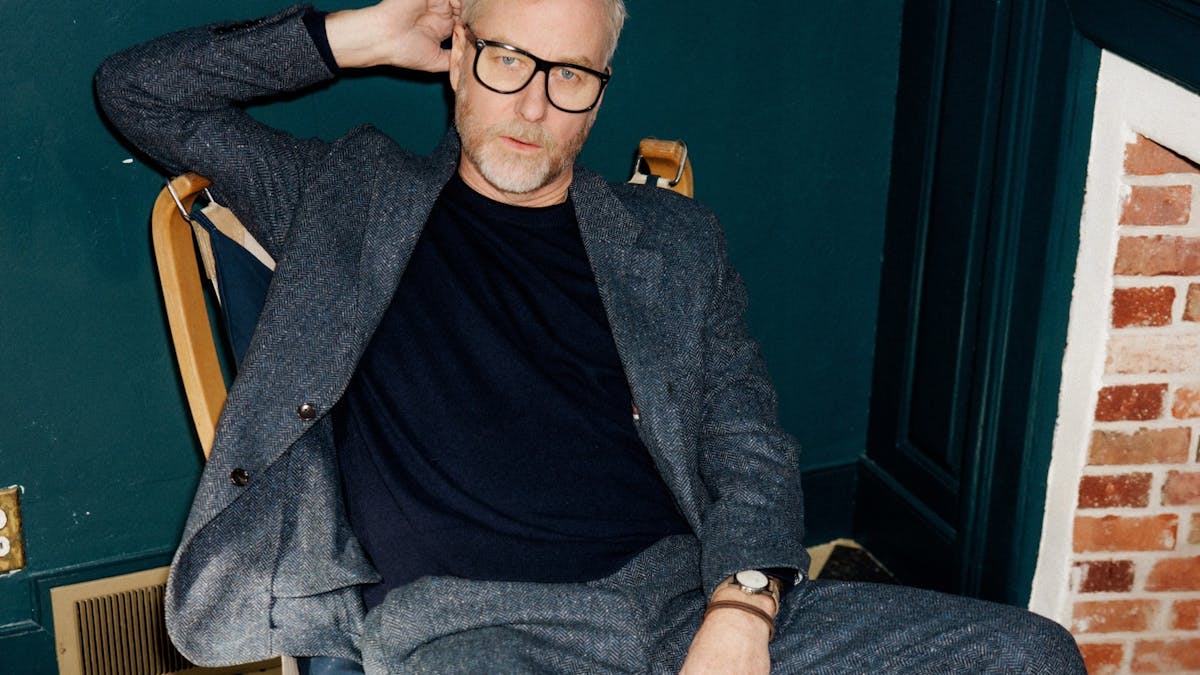 Matt Berninger sitting on a chair