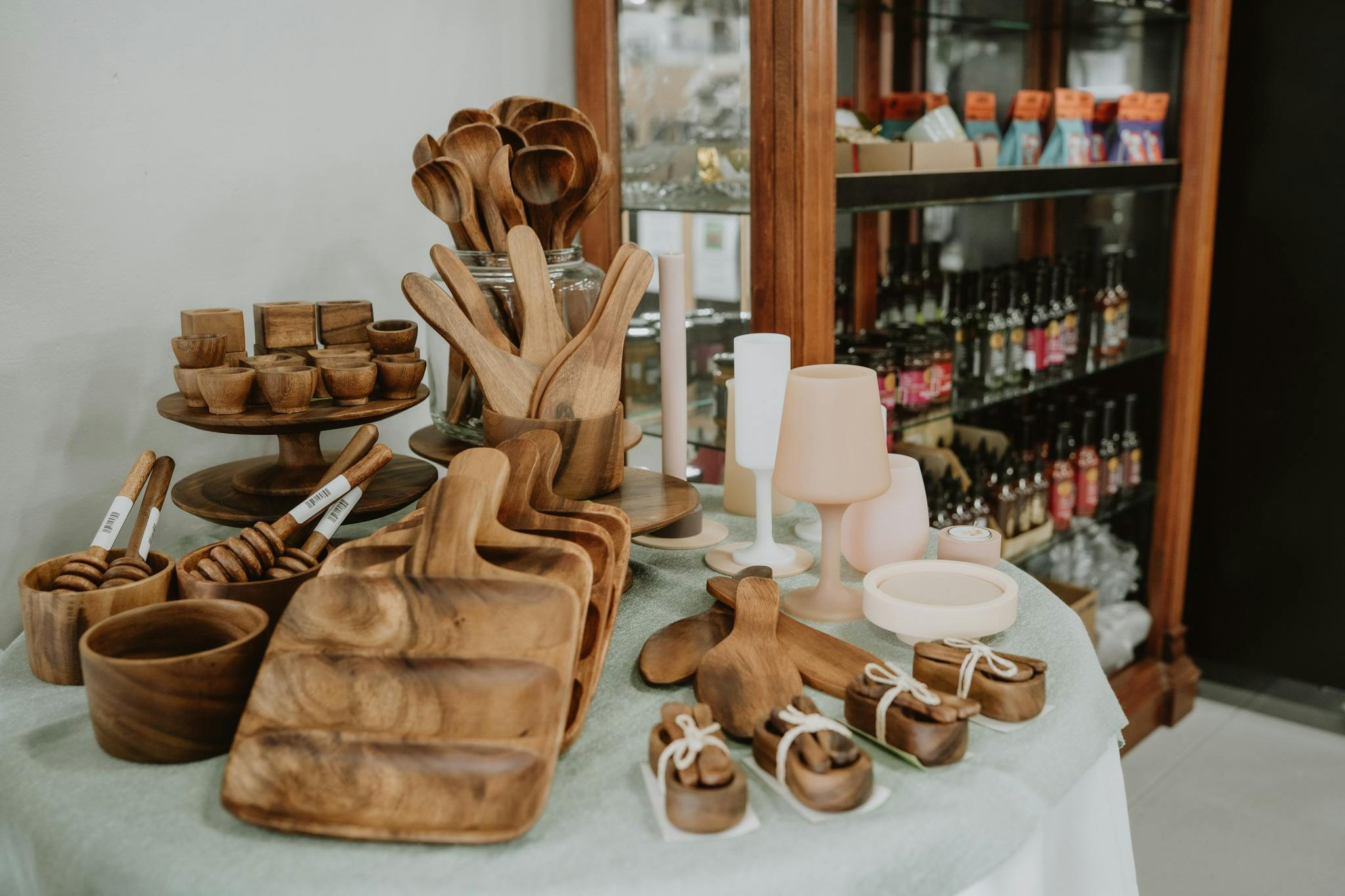 unique wooden kitchen and table ware by small family makers