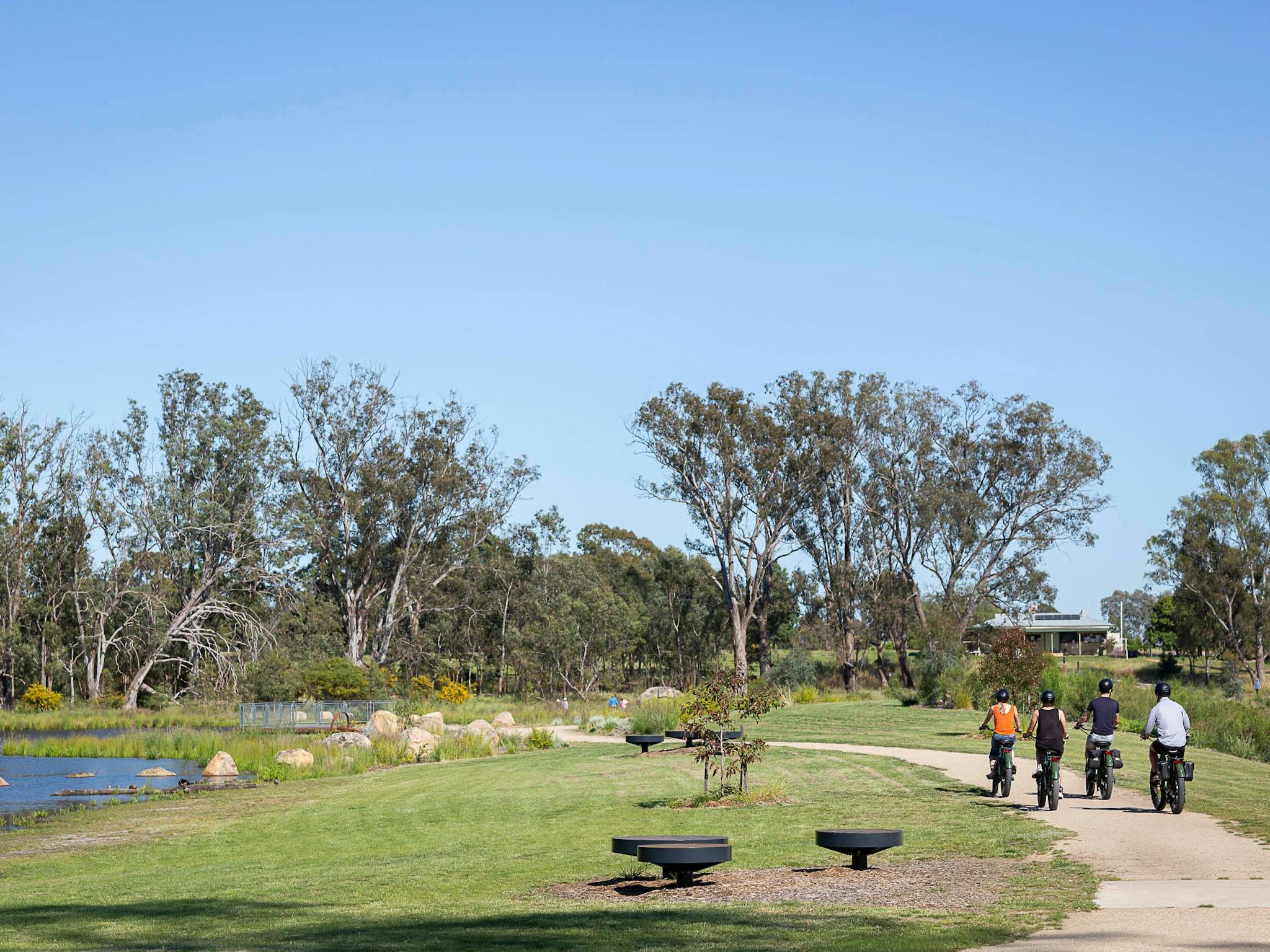 Rail trail, Rutherglen