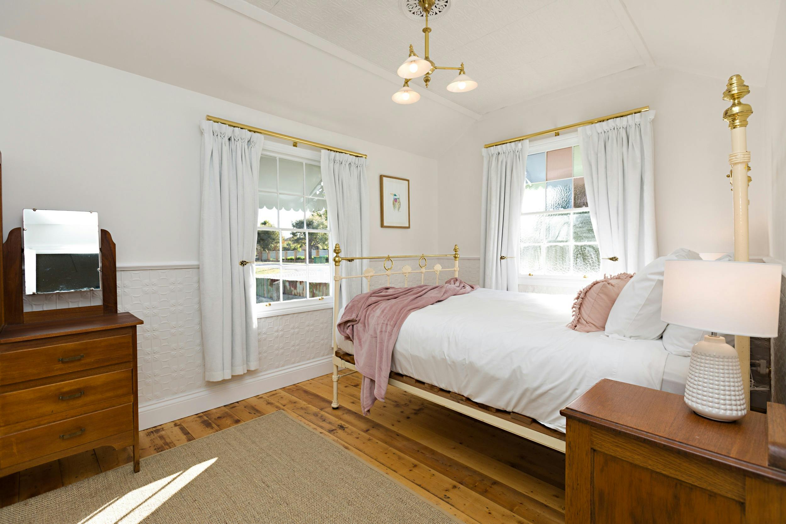 아늑한 퀸 침실