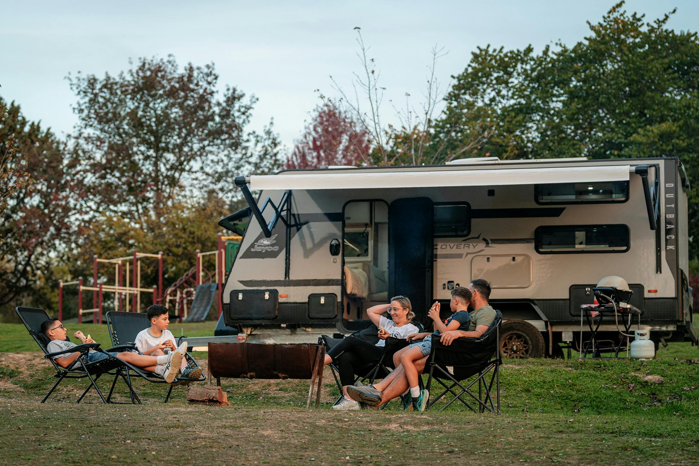 Family Time on a Powered site