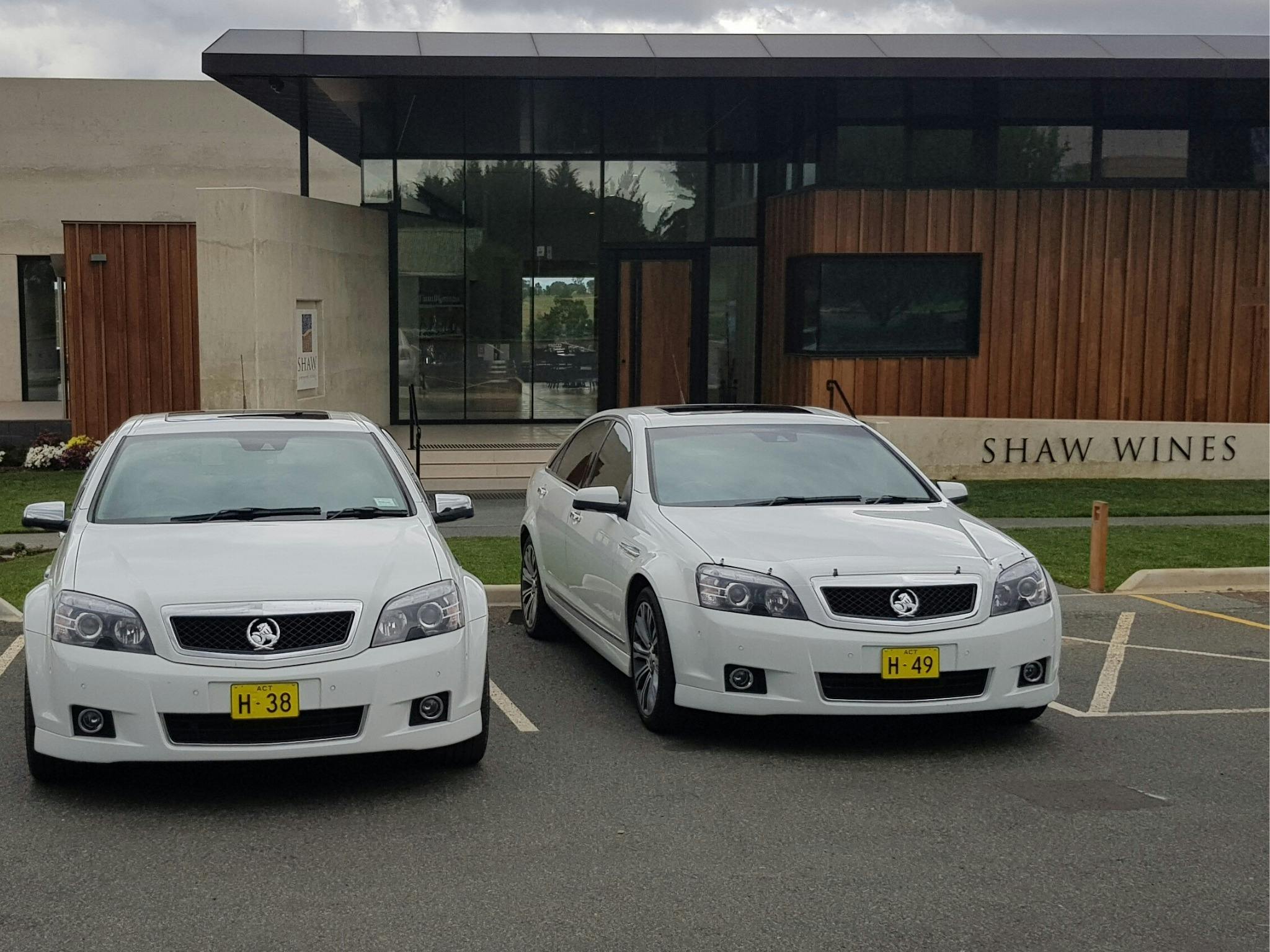 Shaw wines exterior wit two vehicles from Executive Driving Service