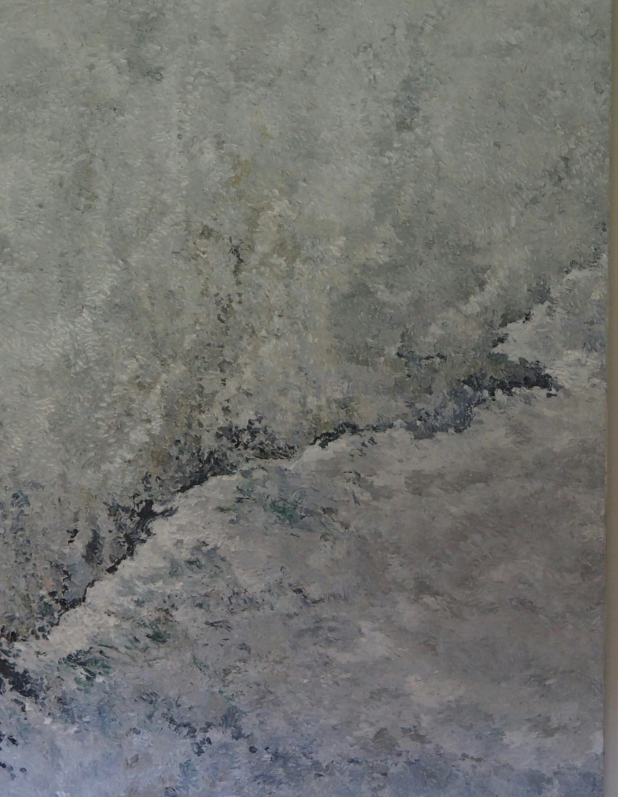 Oil cold Wax on Canvas 101x76cm