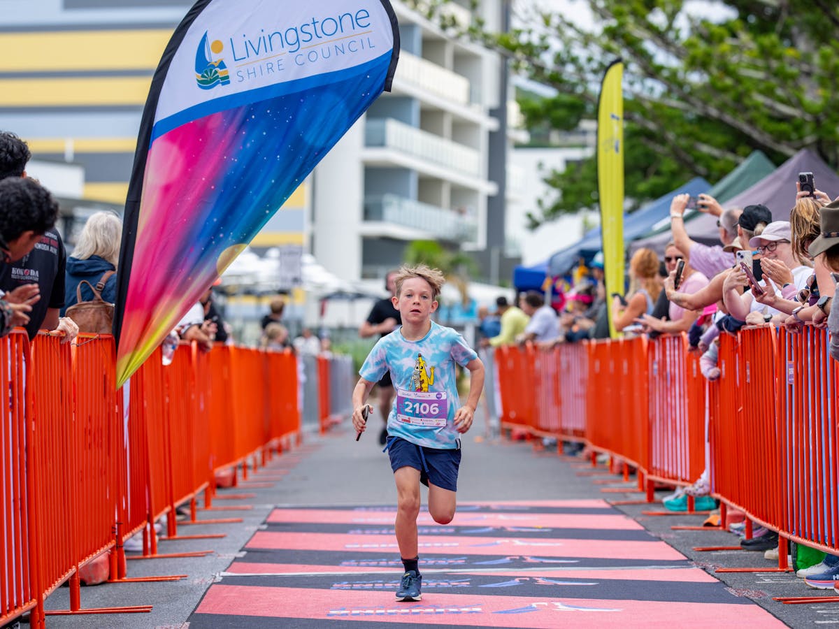 YRF25 2km Finish Line