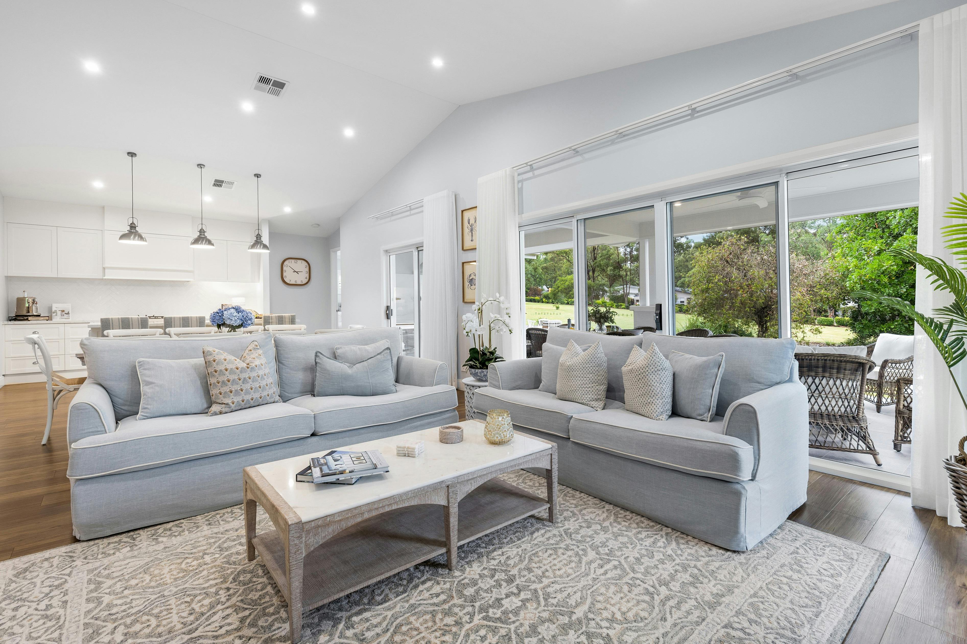 Blue Gum Escape living area