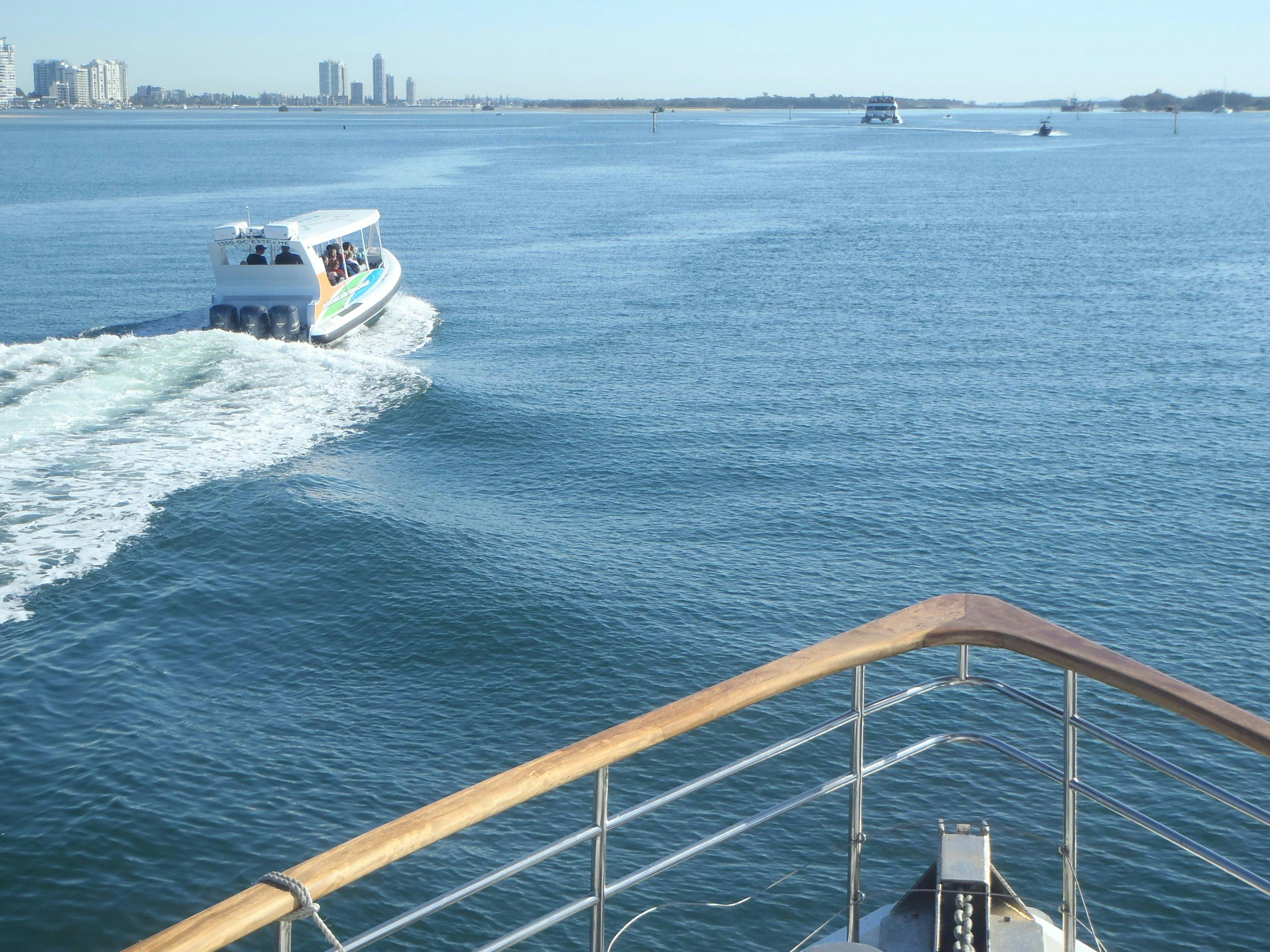 Gold Coast view from the Lady Brisbane boat