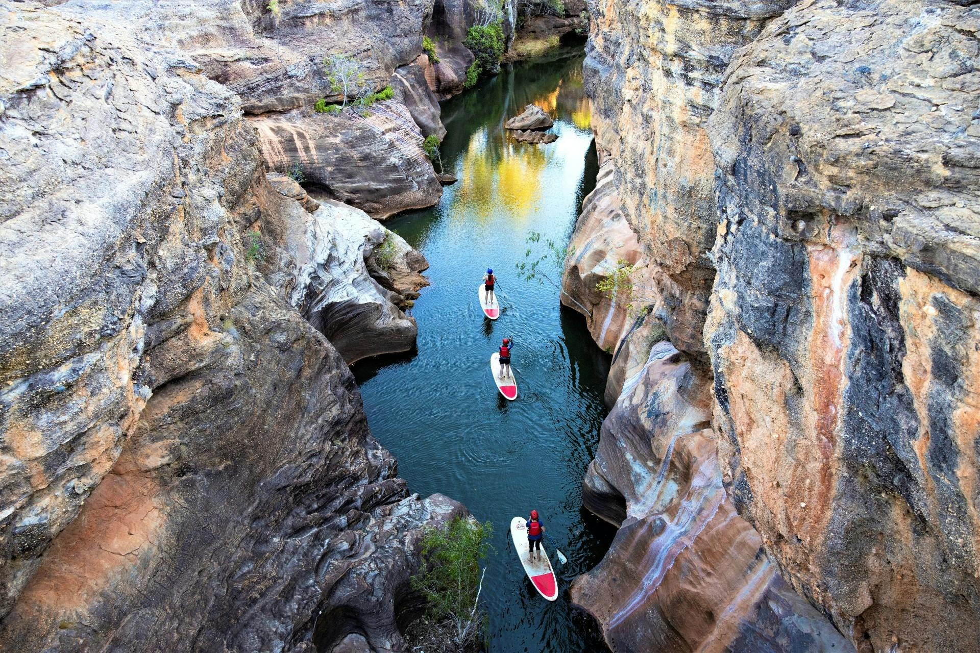 SUP at Cobbold Gorge