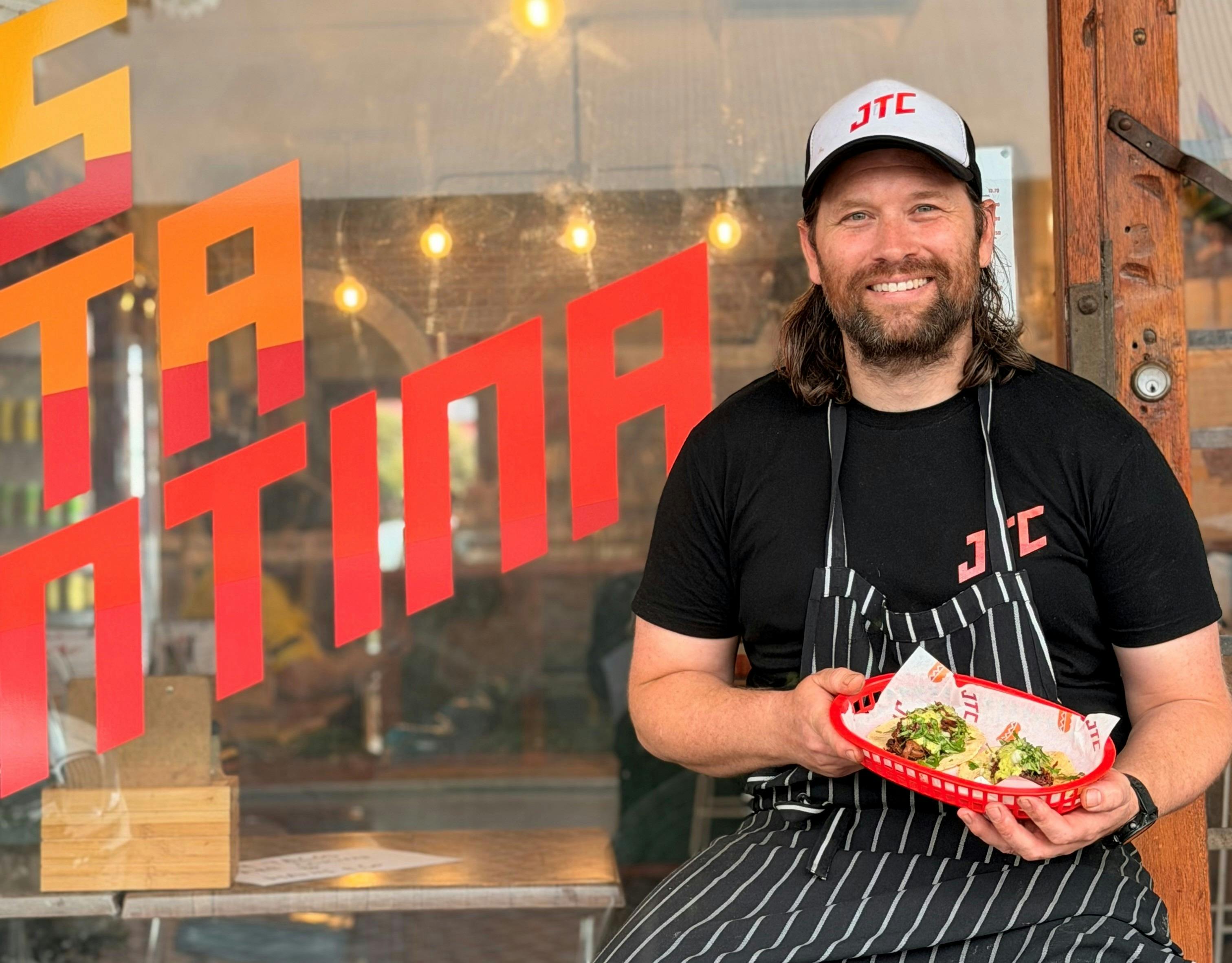 JOn form Juan's Torta Cantina at Hains & Co