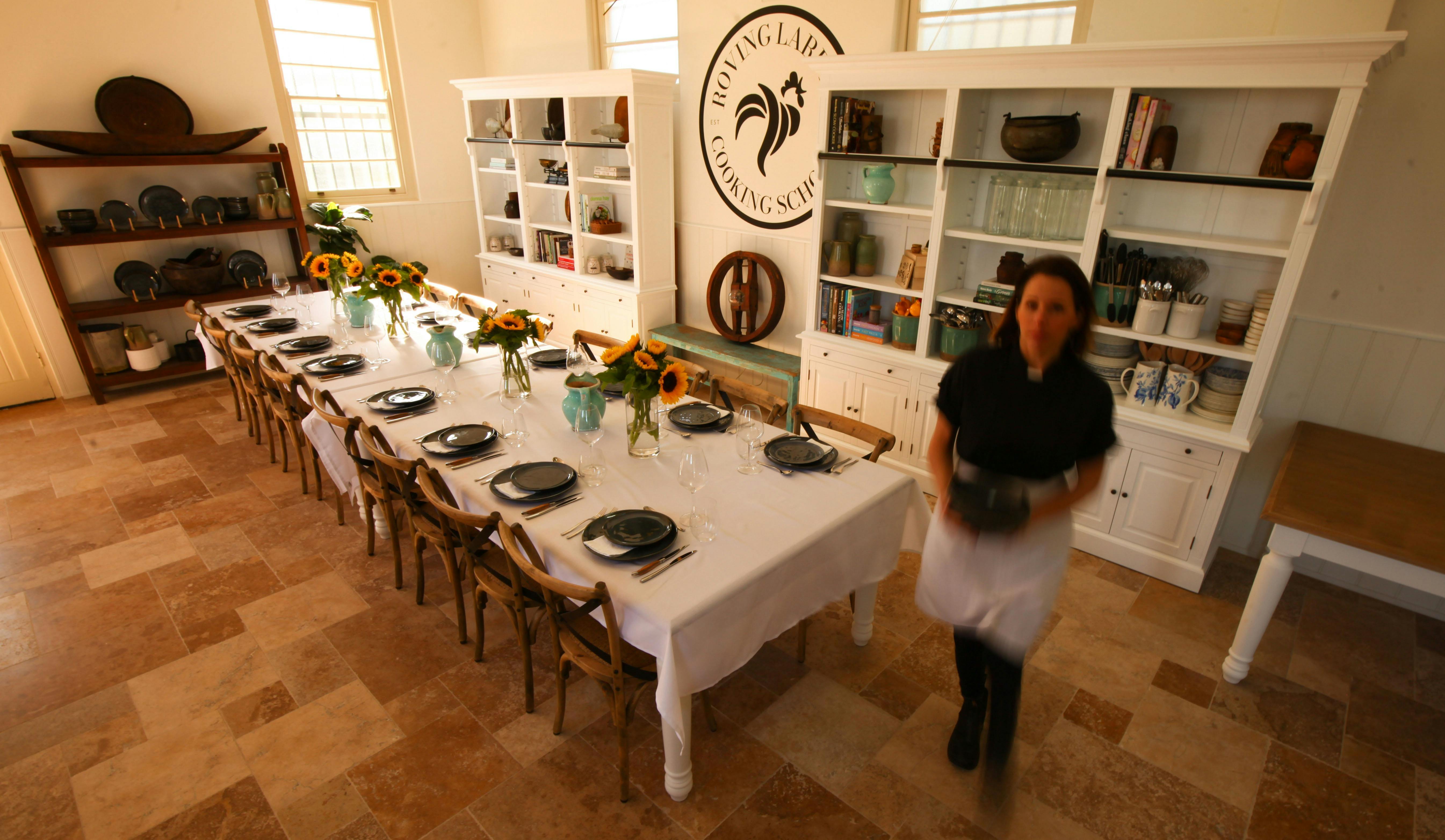 Roving Larder Cooking School Dining Area