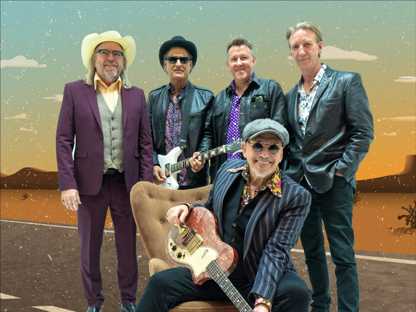 The Black Sorrows group shot