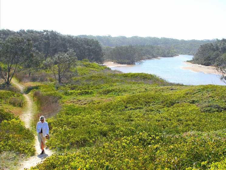 The track to Station Creek Beach from the campground/carpark is a gem.