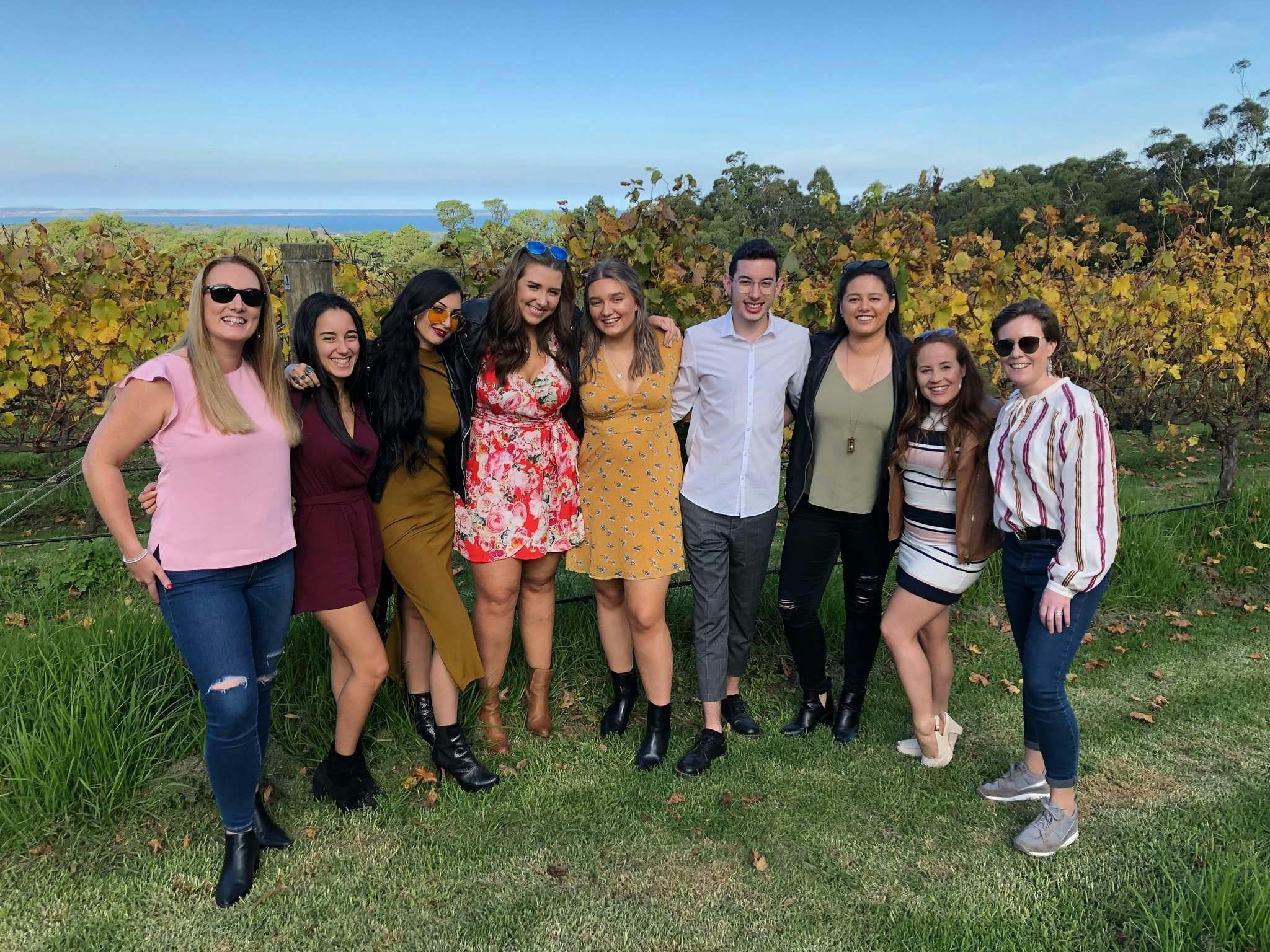 Panoramic Views at Red Hill Estate. Mornington Peninsula  Chillout Travel Tour.