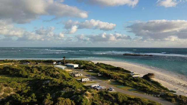 Powered Sites overlooking Lancelin Beach