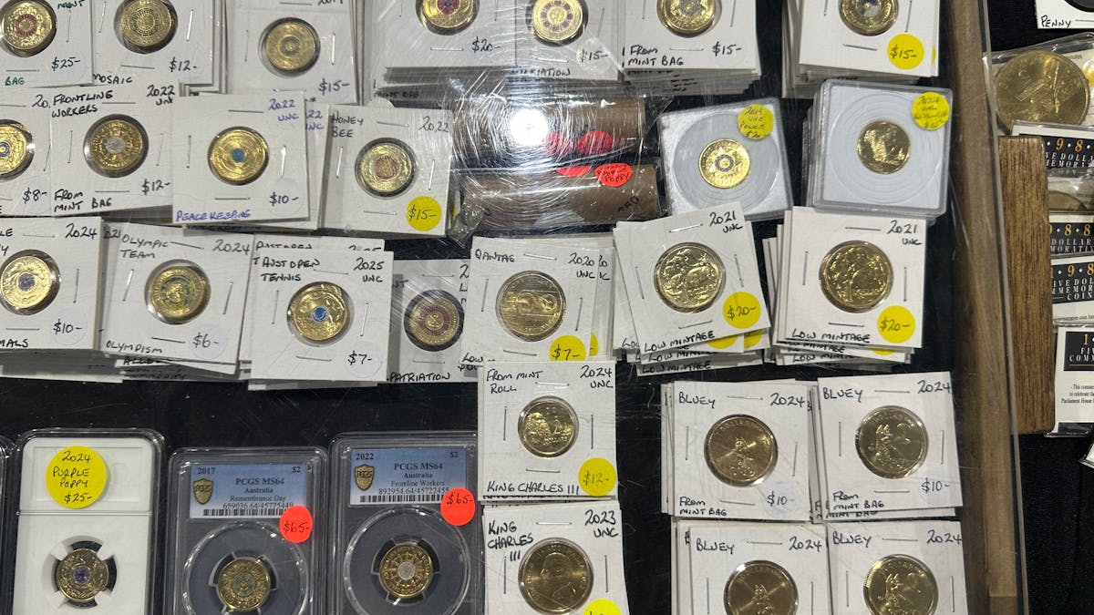 Coins & Notes Galore