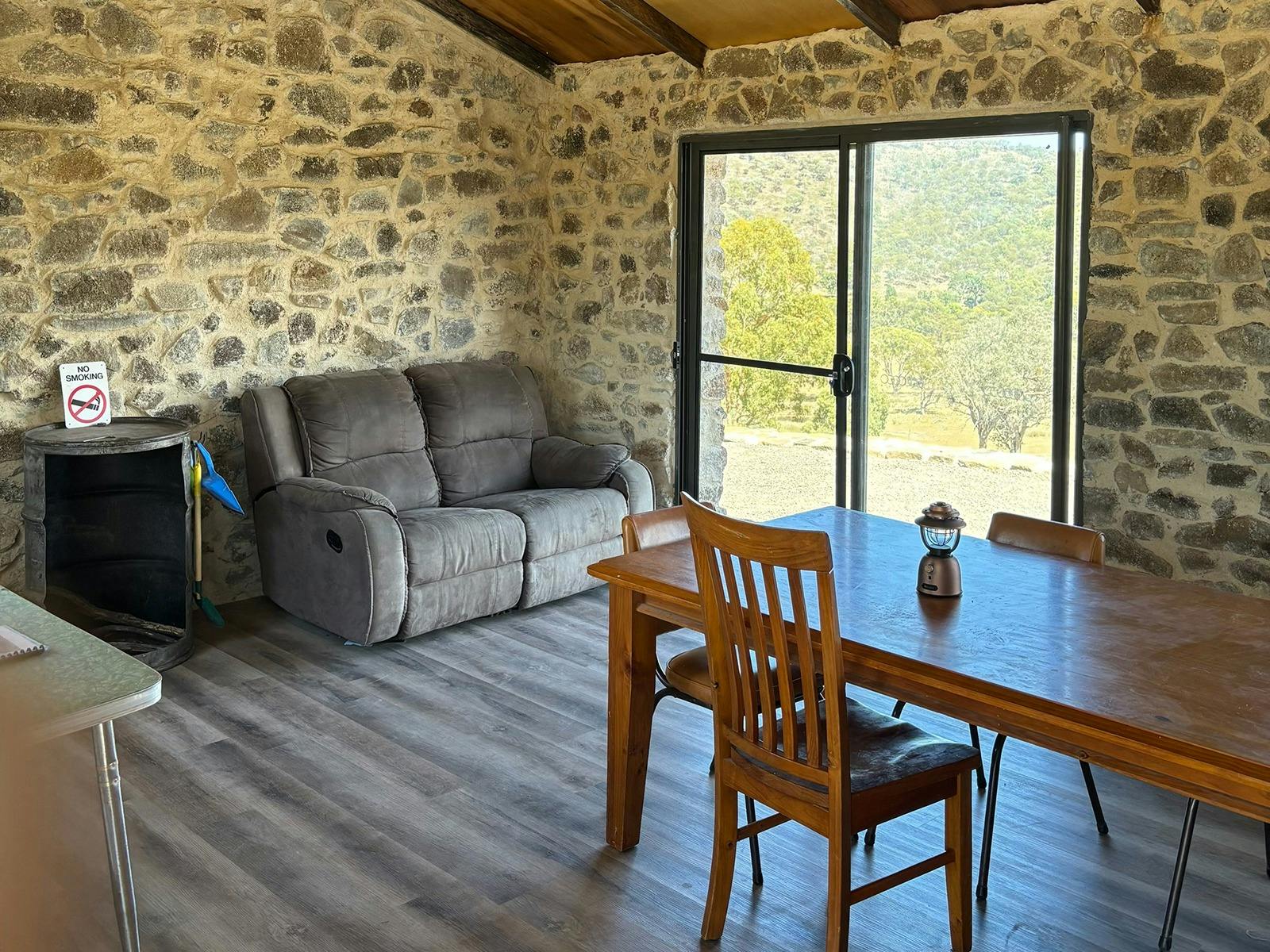 Frenchies Hut Lounge and Dining Area