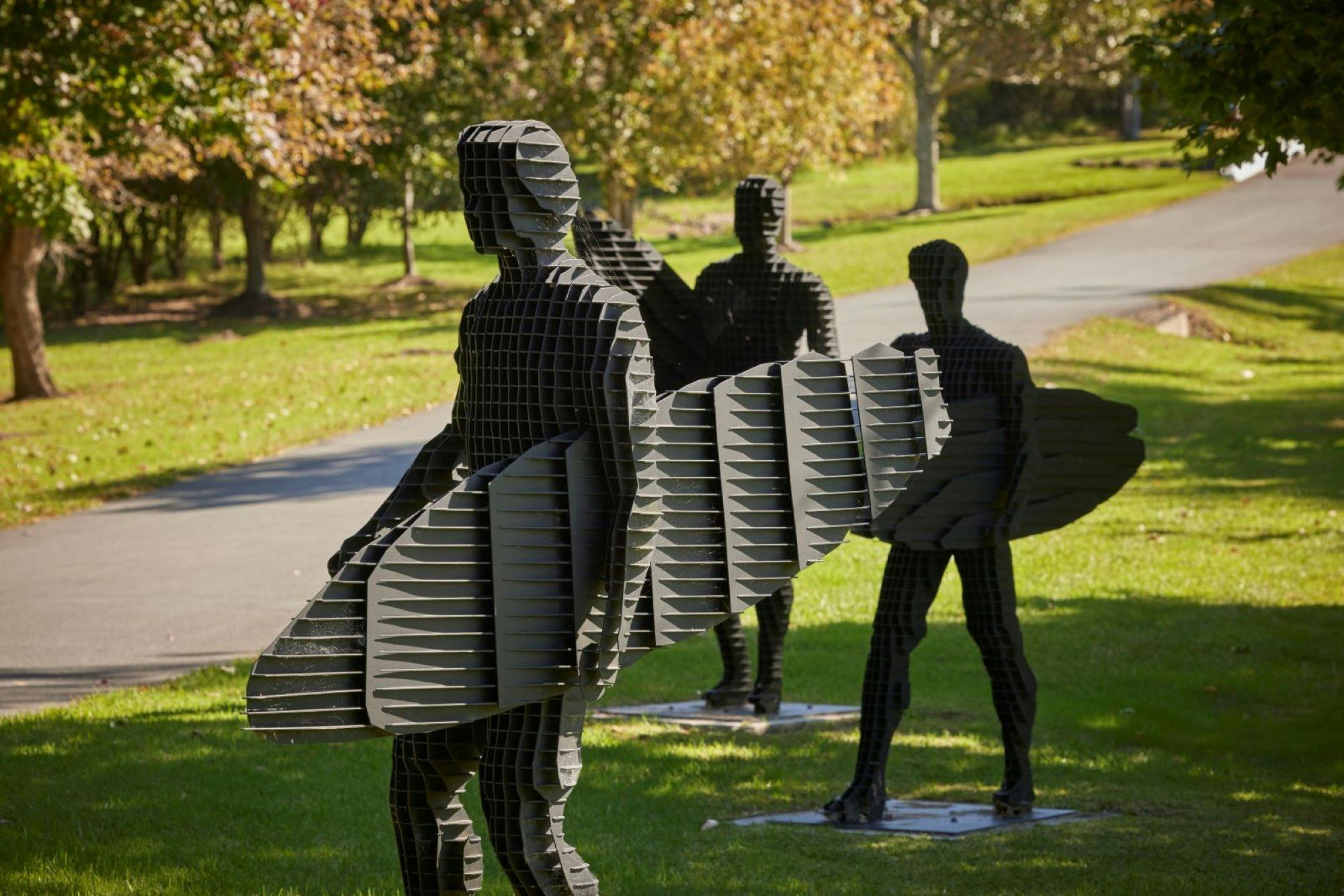 Sculptures, Sips and Sounds