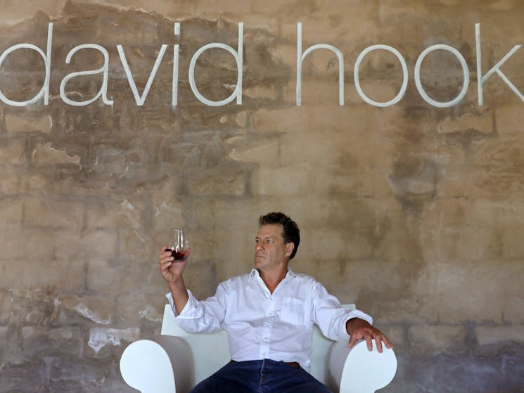 David Hook Wines Cellar