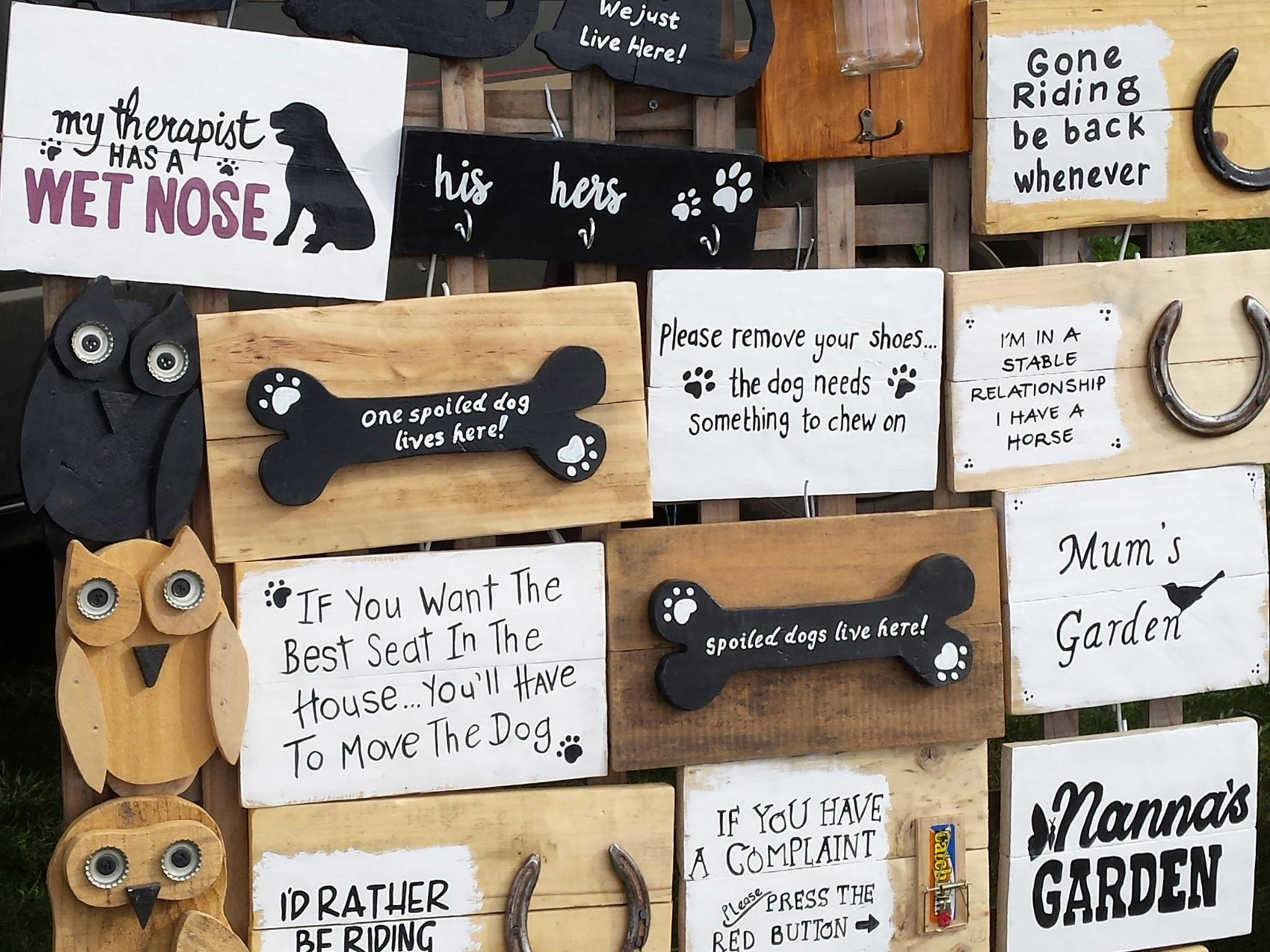 Recylced wood crafts