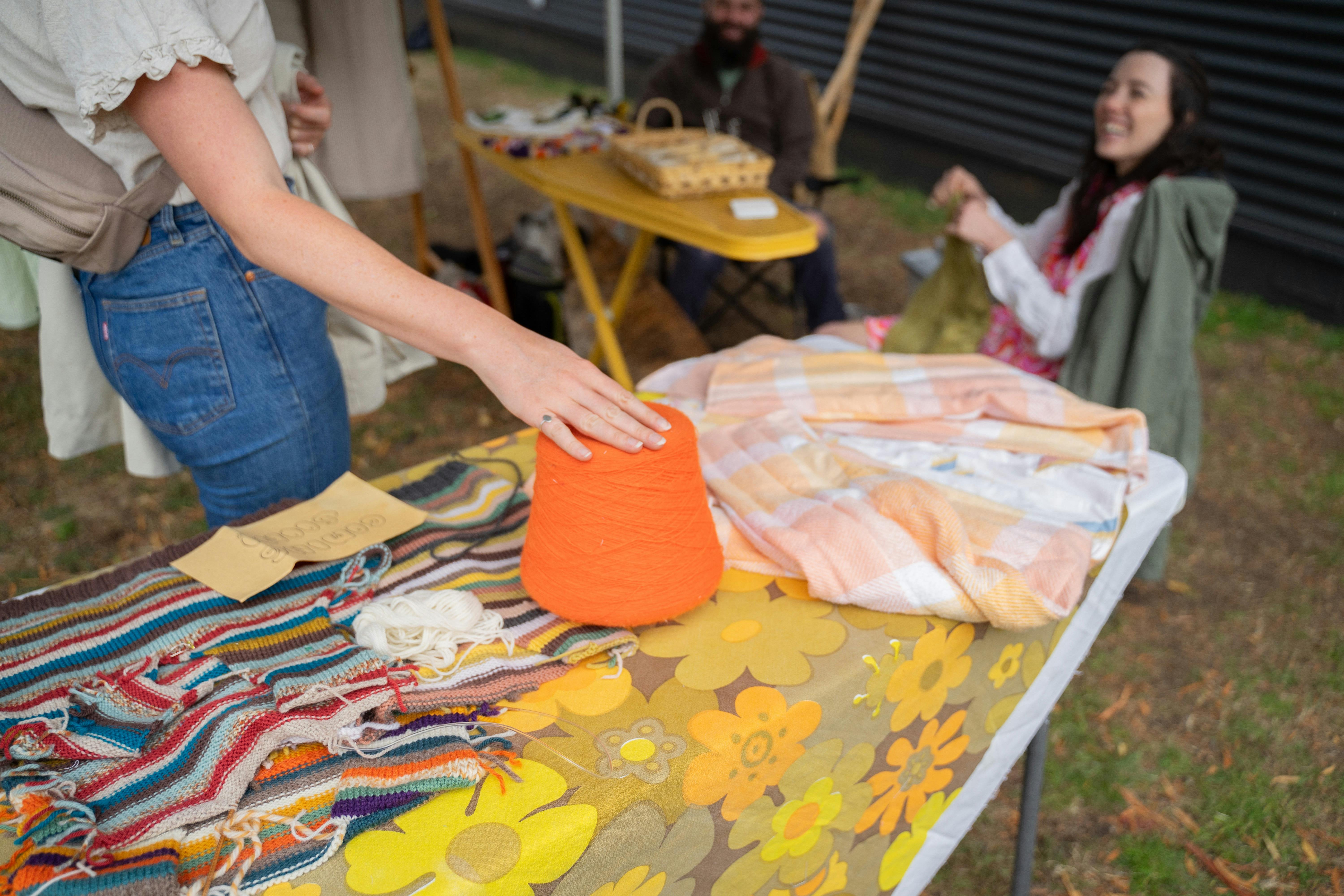 You can meet the makers at our market events and support small businesses.