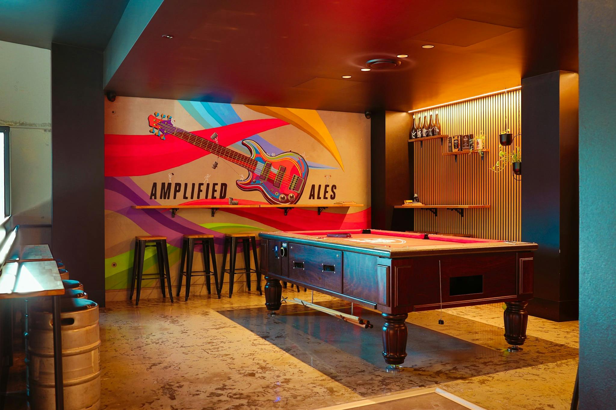 Pool table six string