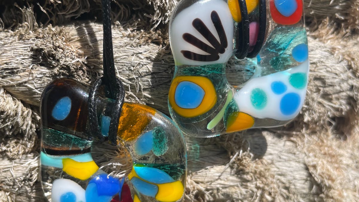Glass pendants