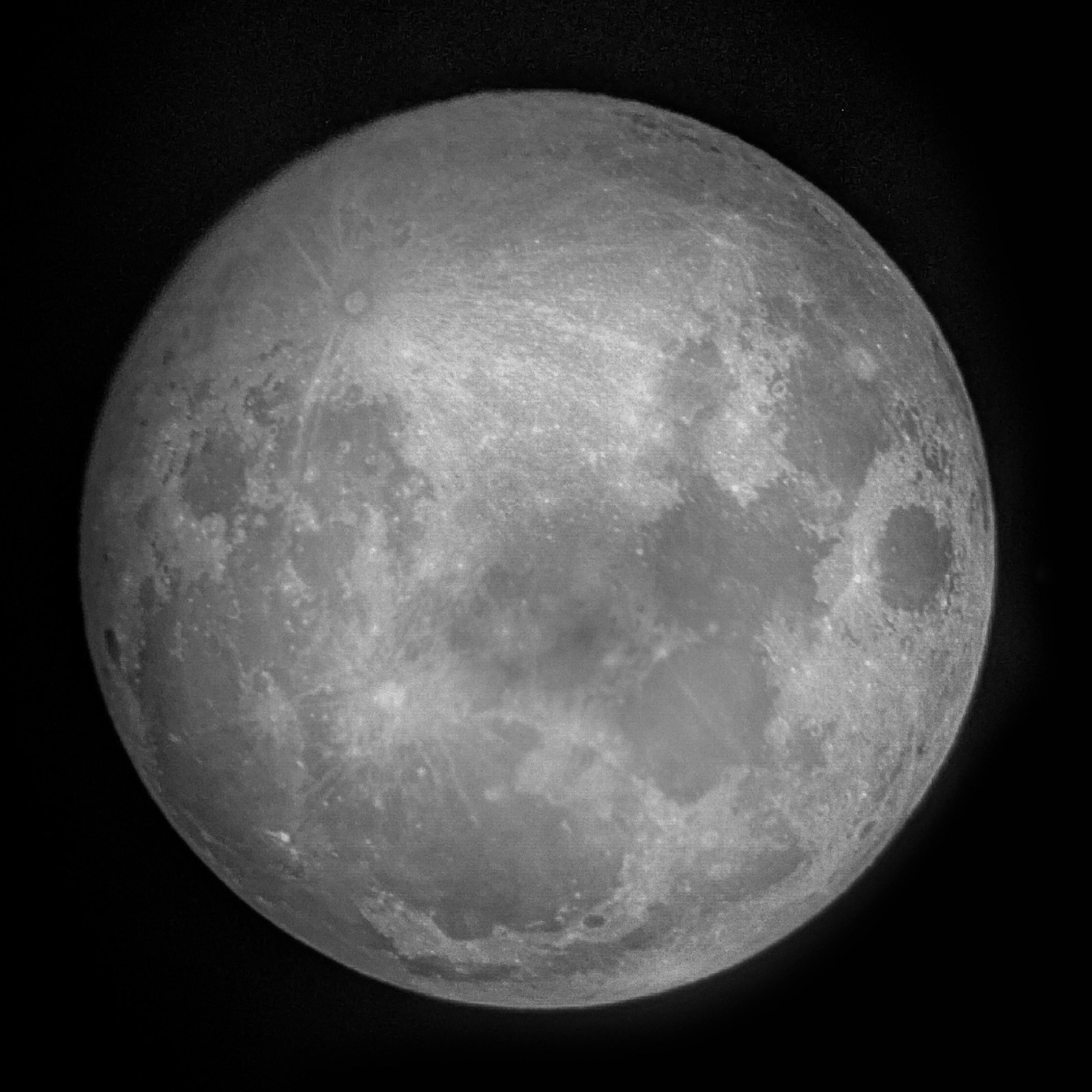 Image of full moon from WA