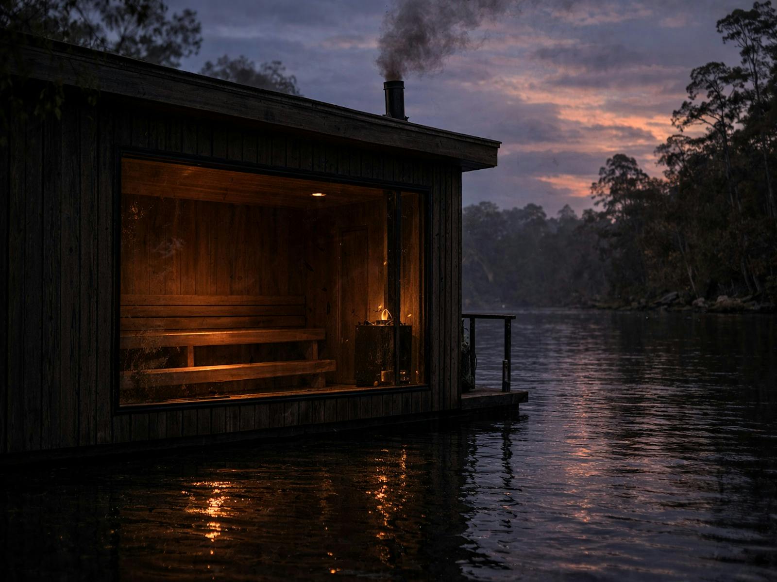 Bjørn Floating Sauna