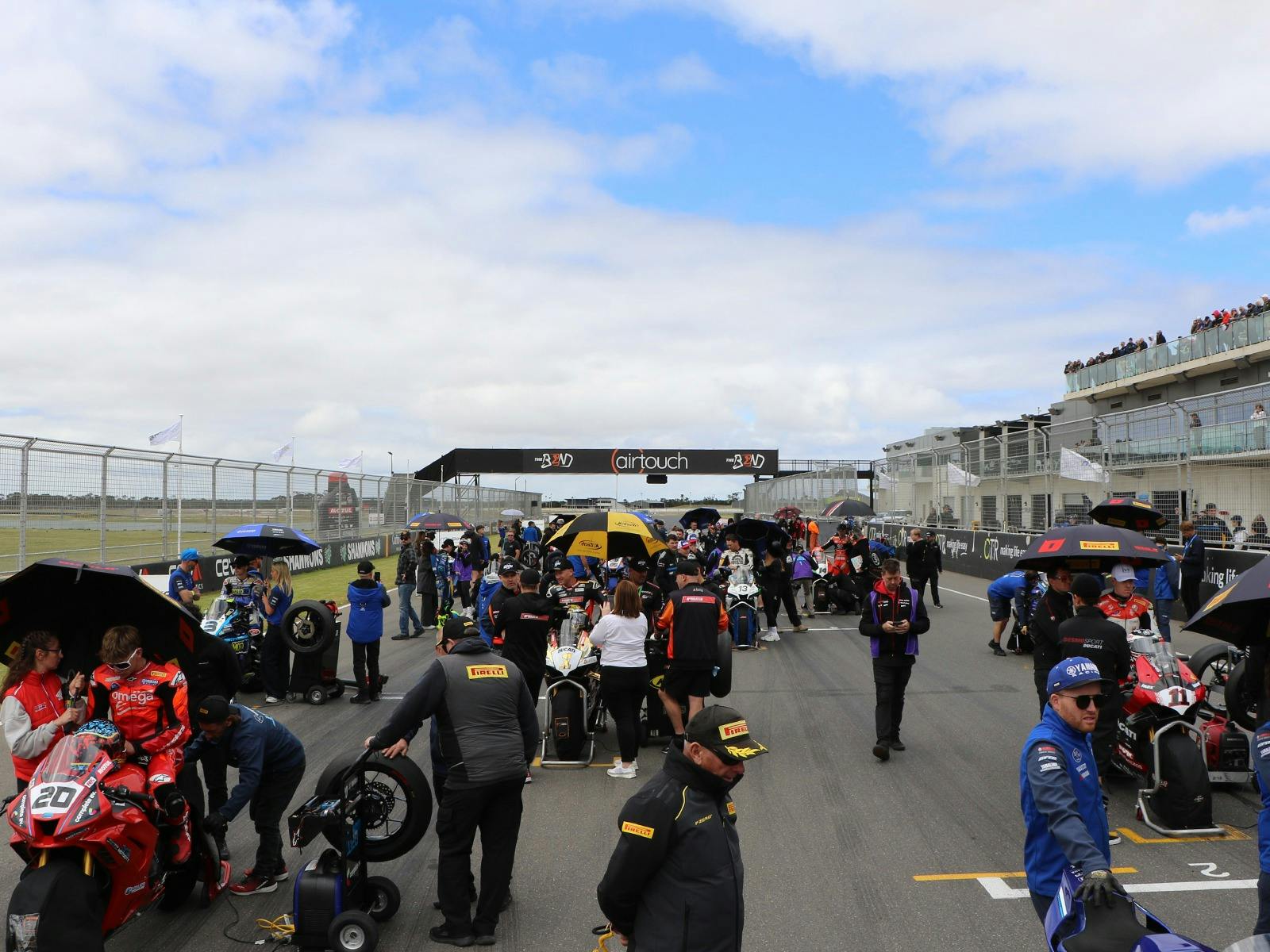Race Grid at ASBK