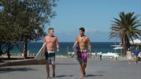 Surfing at North Cronulla Beach