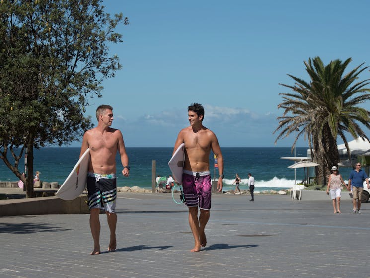 Surfing at North Cronulla Beach