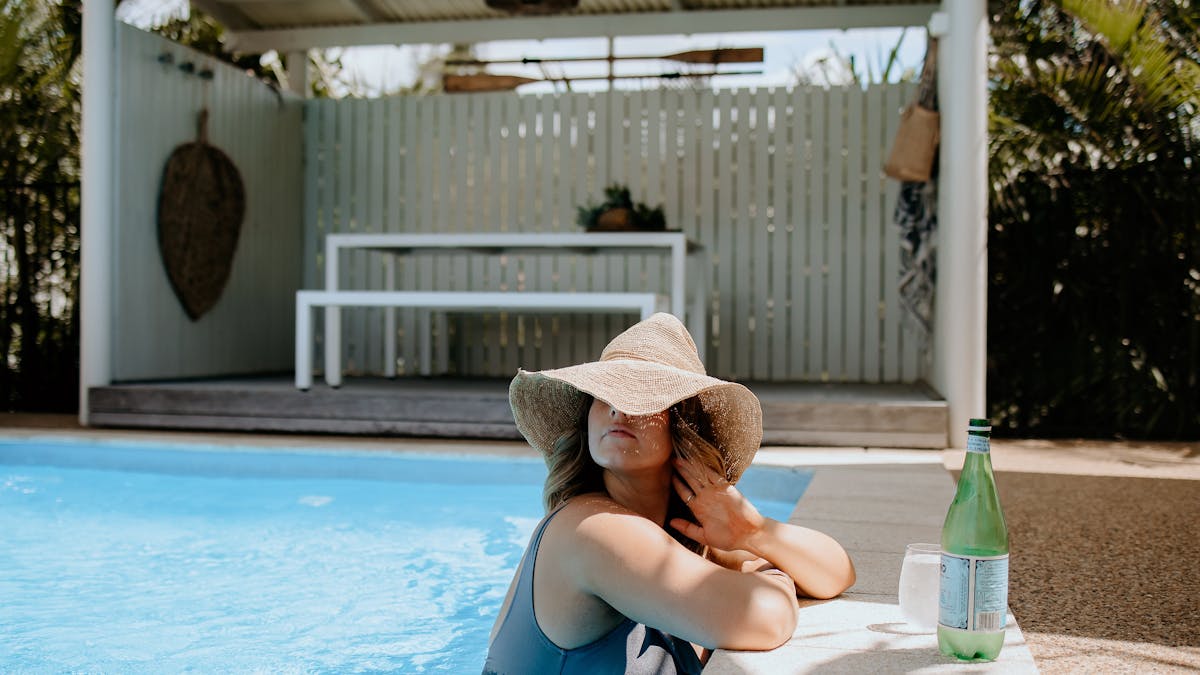 Pool side