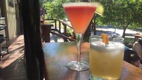 Cocktails on the Deck