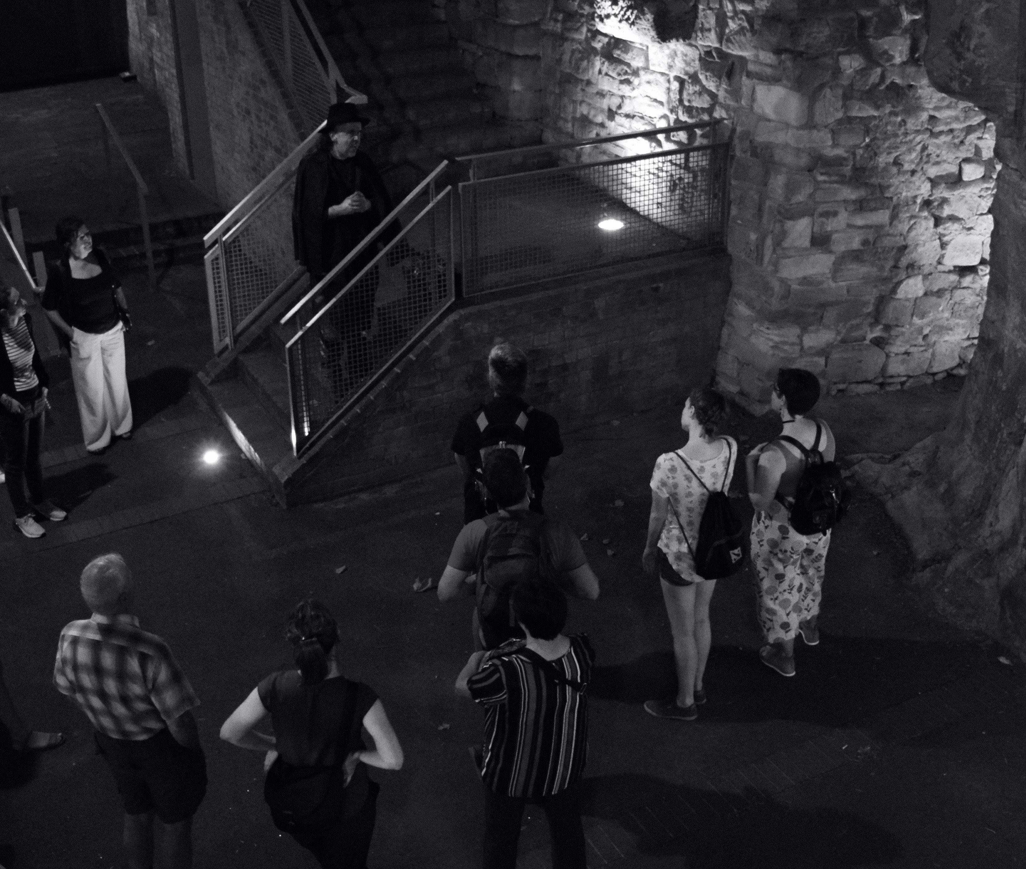 The story of Dunny Lane on The Rocks Ghost Tour