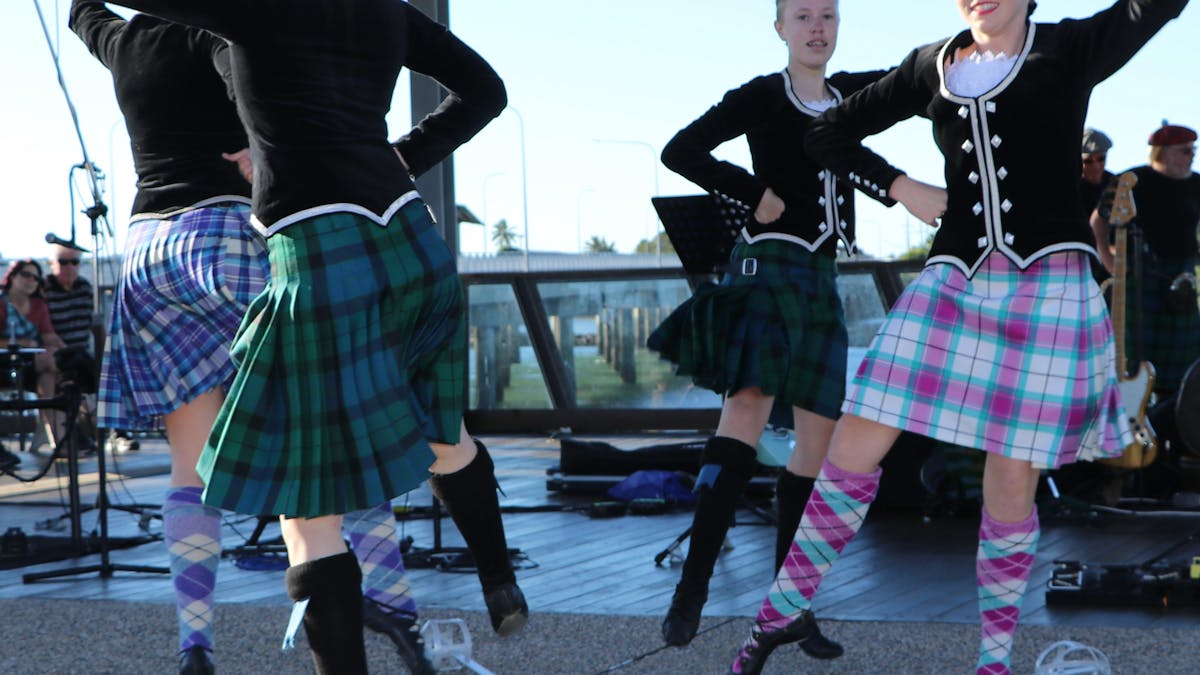 Scottish Dancers at the Fling