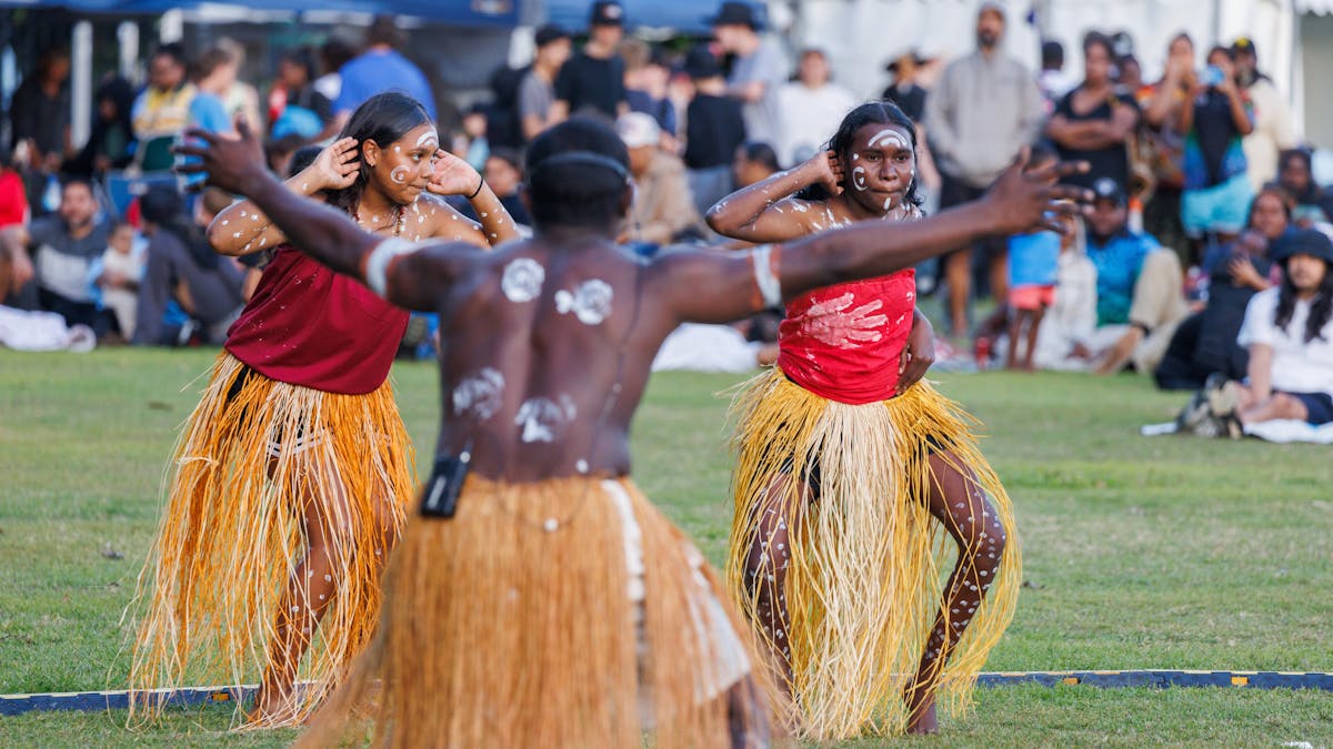 Lockhart River dance group