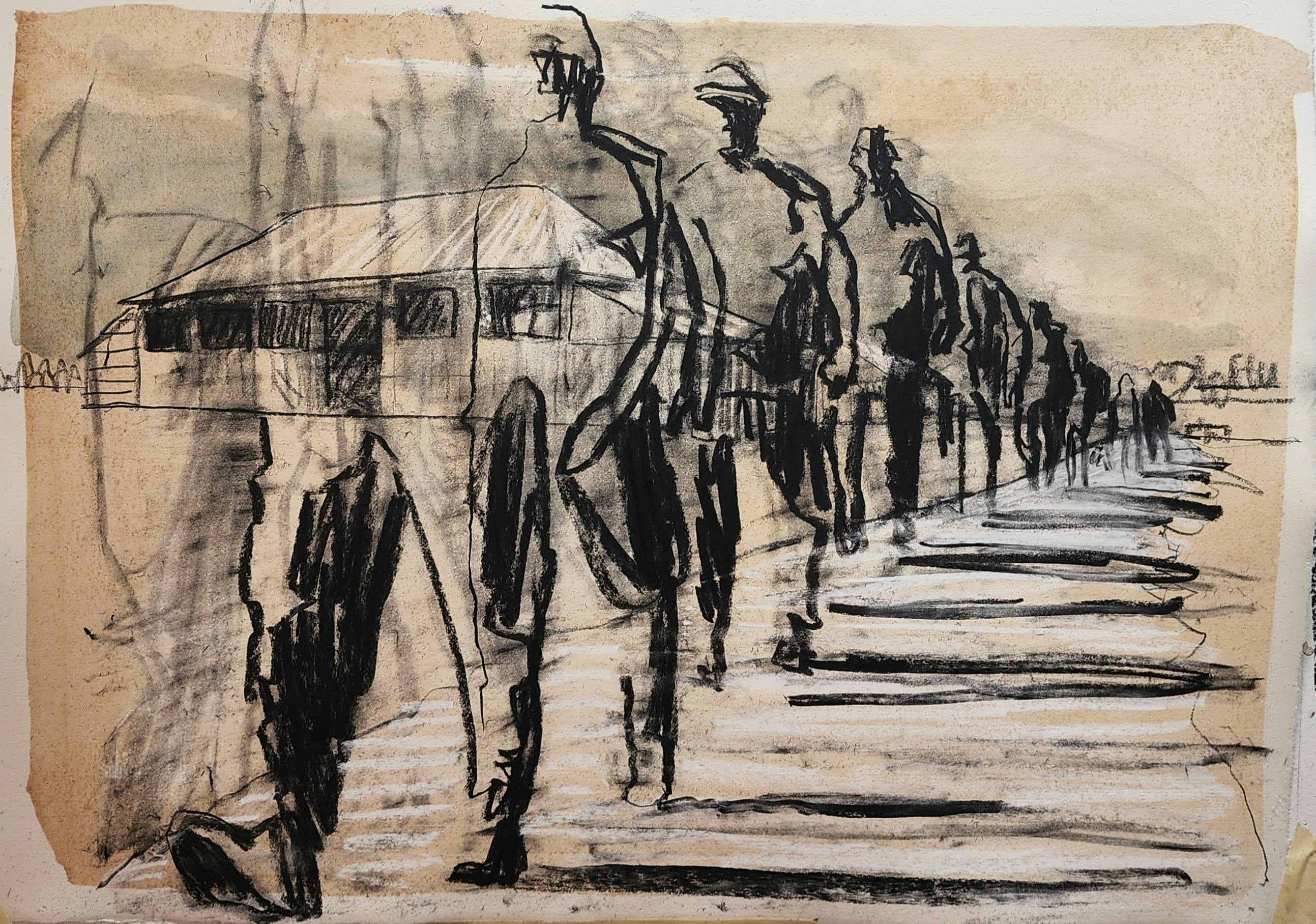 The people of Blacket Barn by Todd Fuller