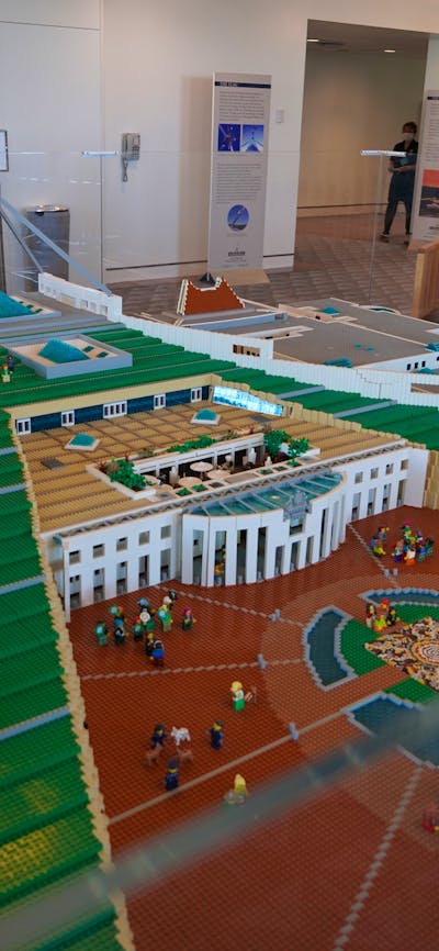 Canberra Sightseeing tours Australian Parliament House Lego Parliament House