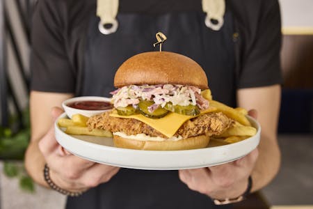 Fried Chicken Burger