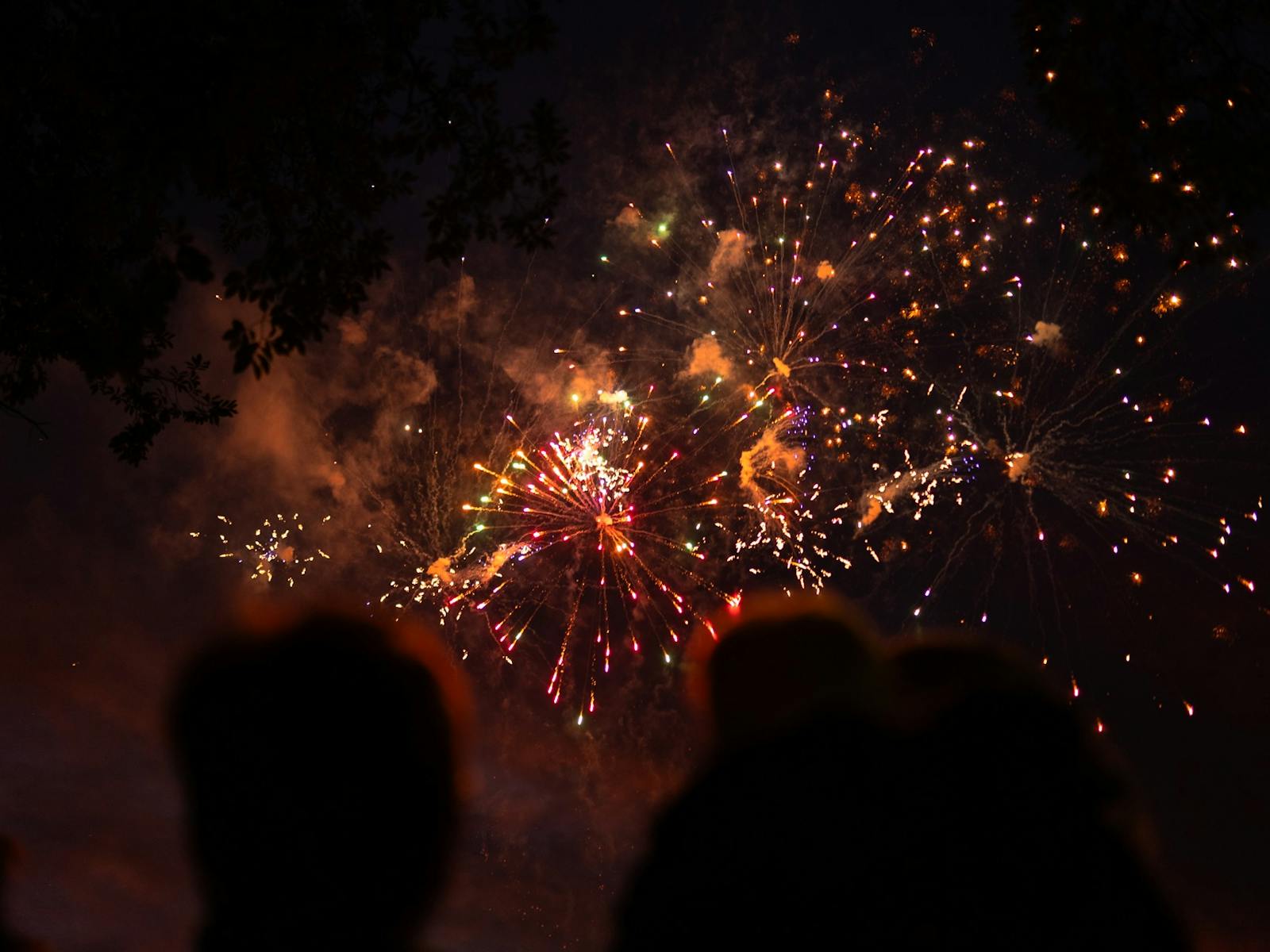Fireworks at Australian Day Queanbeyan, 2025