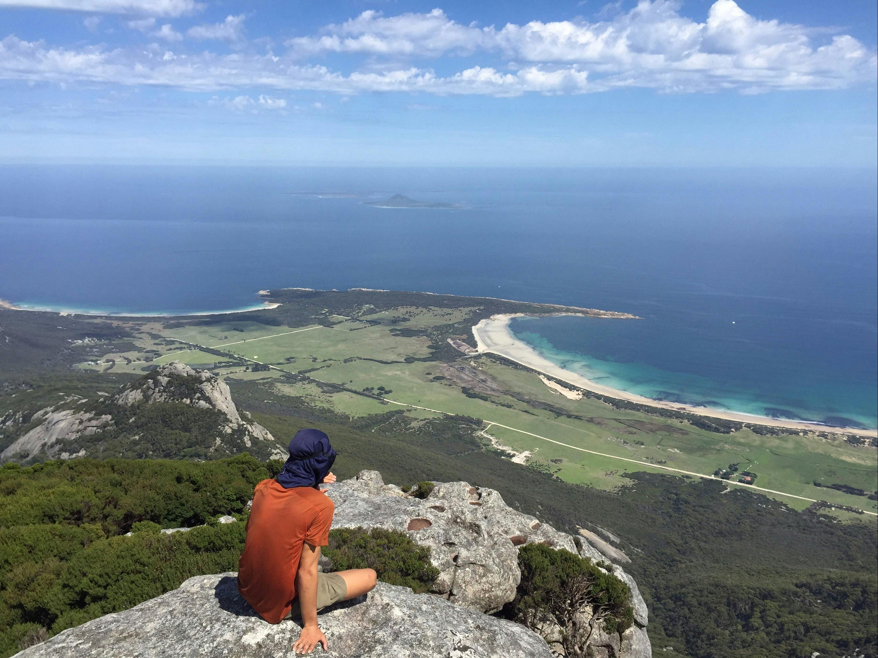 Strez views on Flinders Island