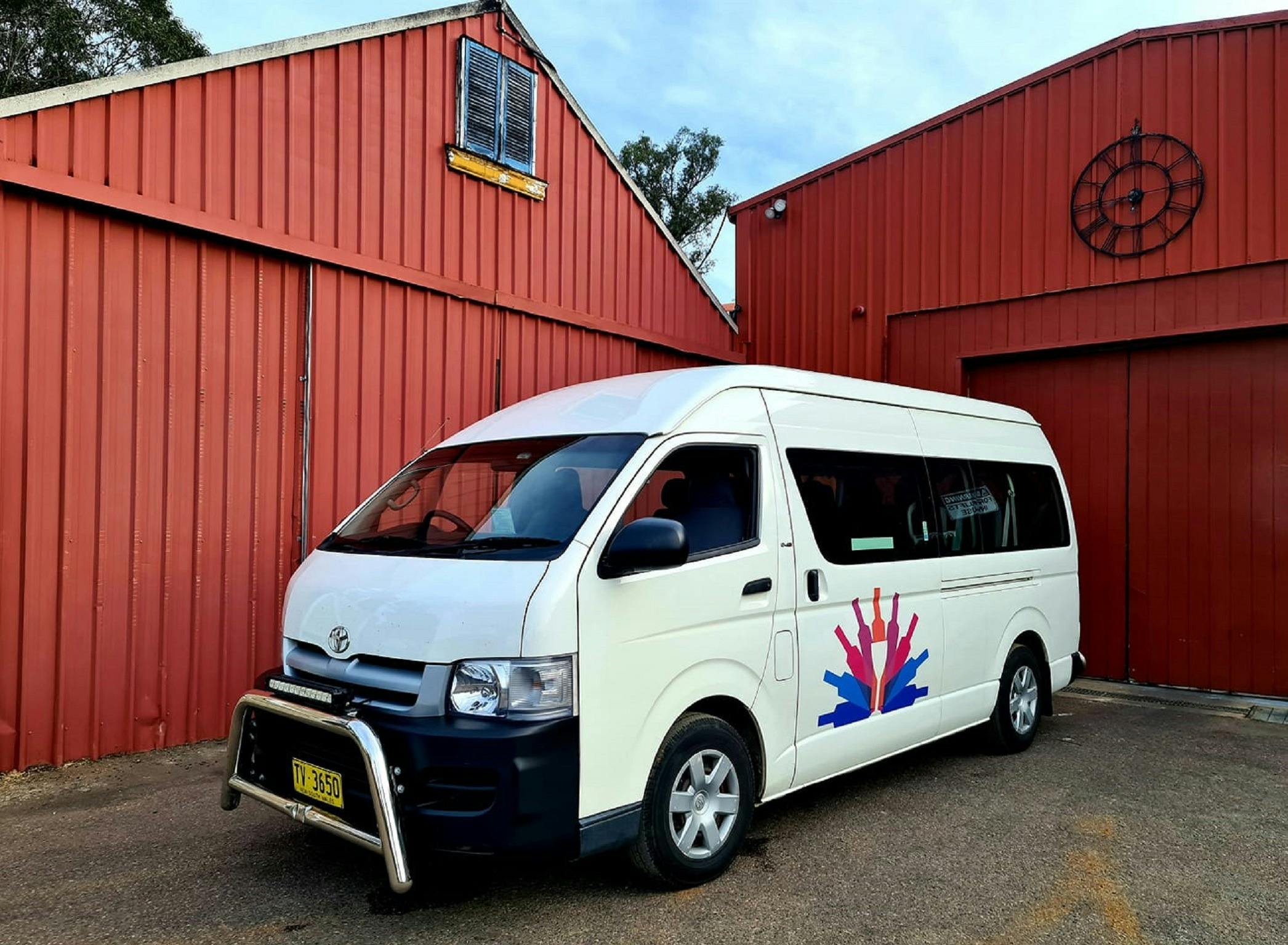 Ready and waiting to take you around the vineyards