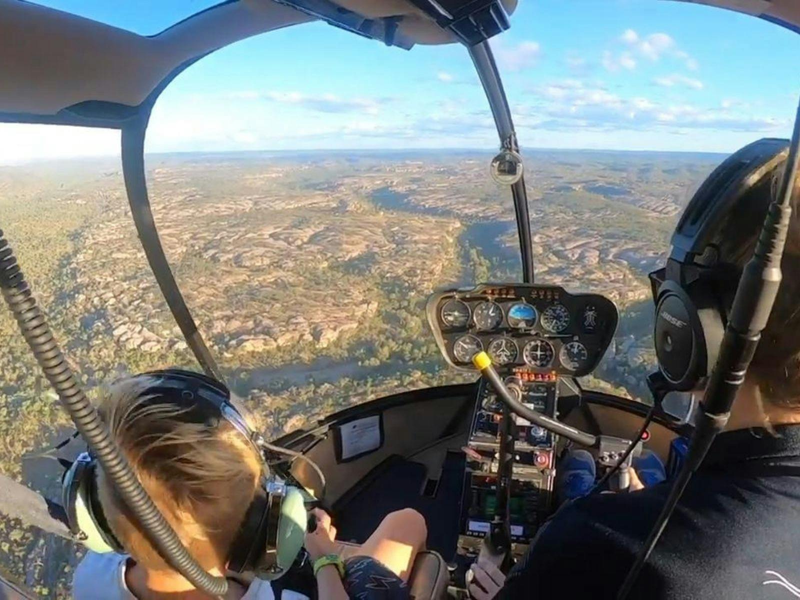 Cobbold Gorge scenic helicopter flight