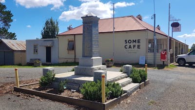 Collector's War Memorial stands proudly to pay respects to locals who made the ultimate sacrifice.