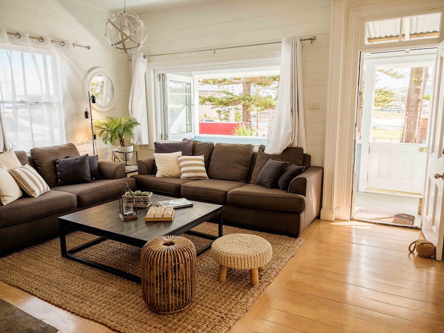 One of several living spaces