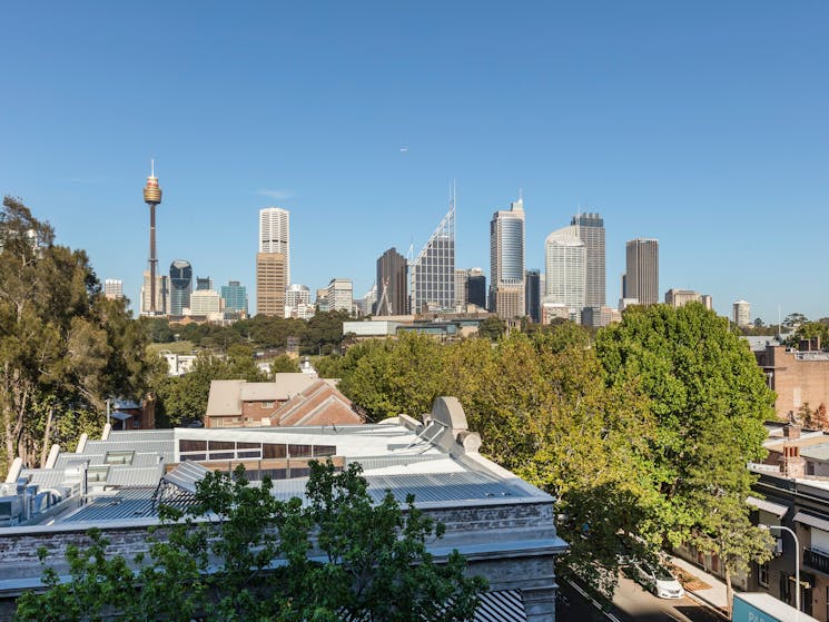 Sydney cityscape view