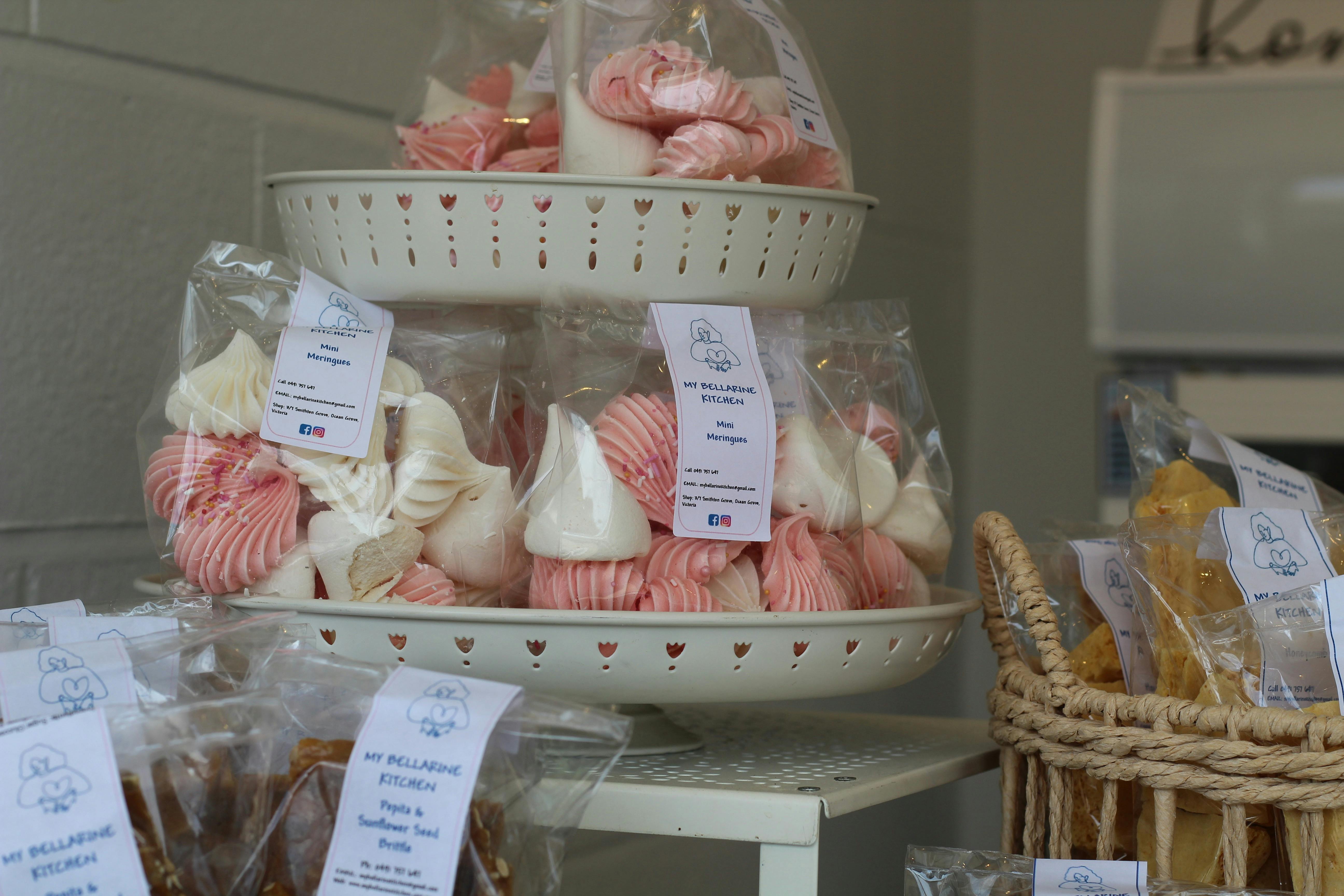 Mini Meringues - Packaged