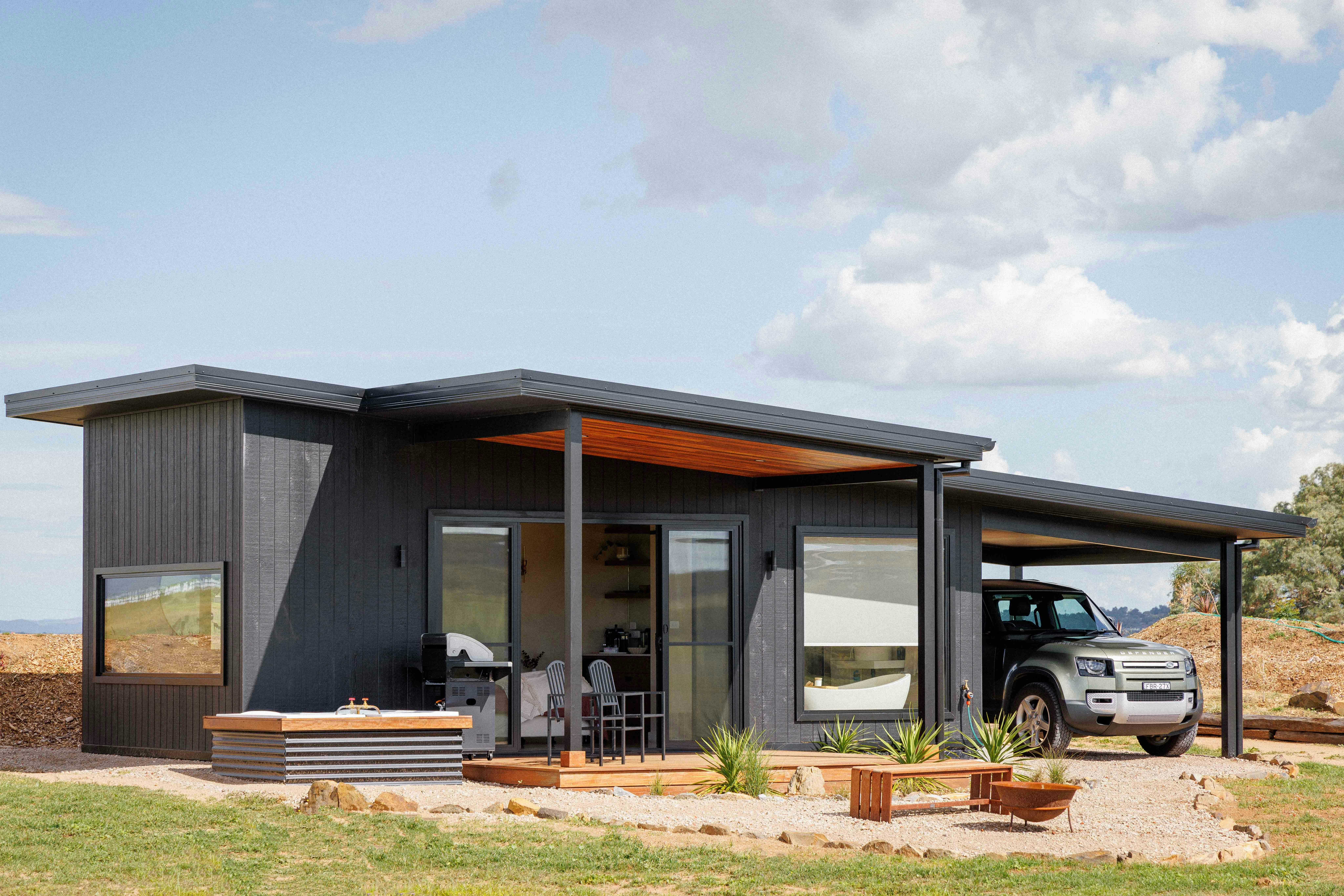 Eco-studio on the farm.