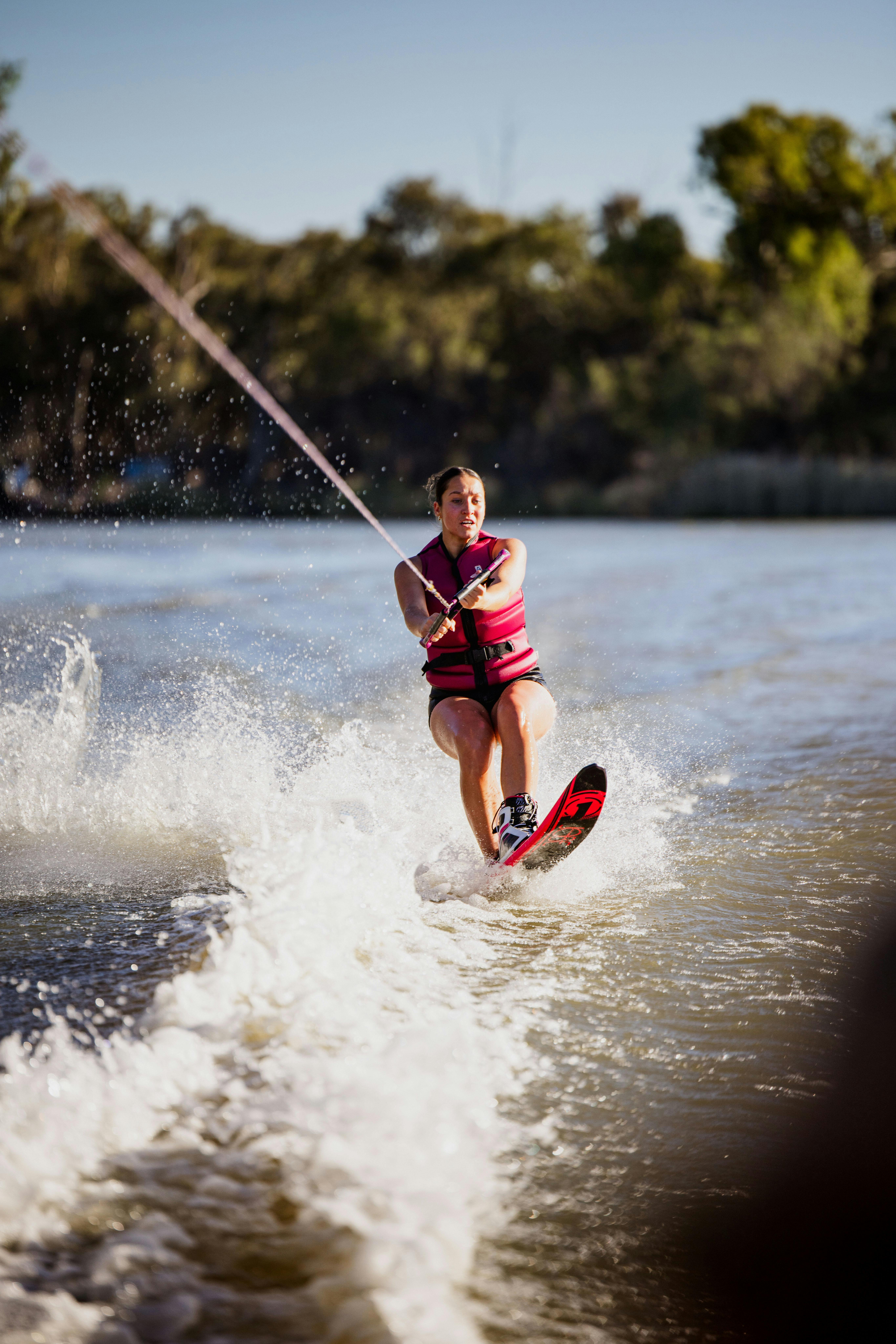 Girl Water Skiing